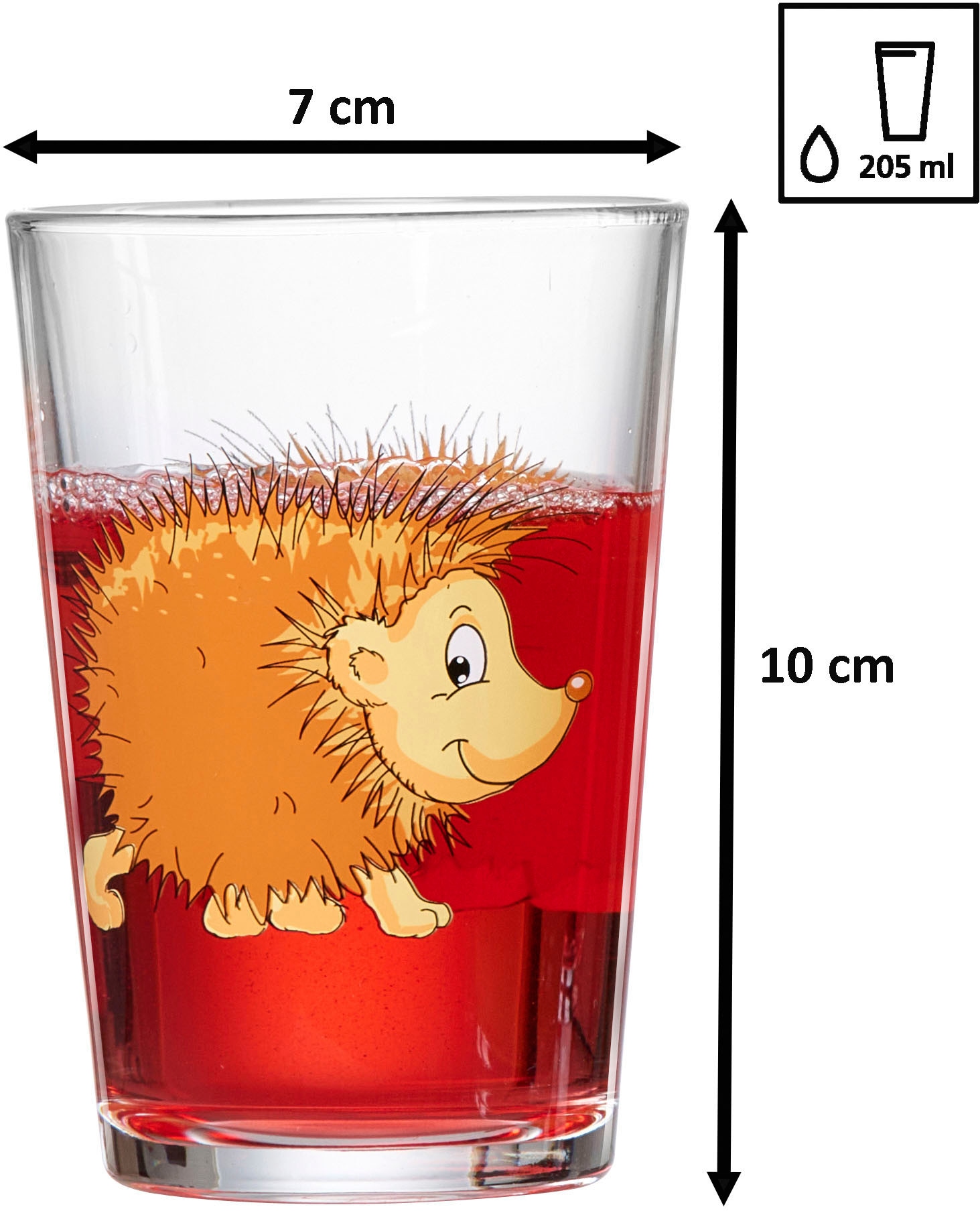 Ritzenhoff & Breker Kinderbecher »Waldtiere, 6-teilig«, (Set, 6 tlg.), 3 verschiedene Tiermotive