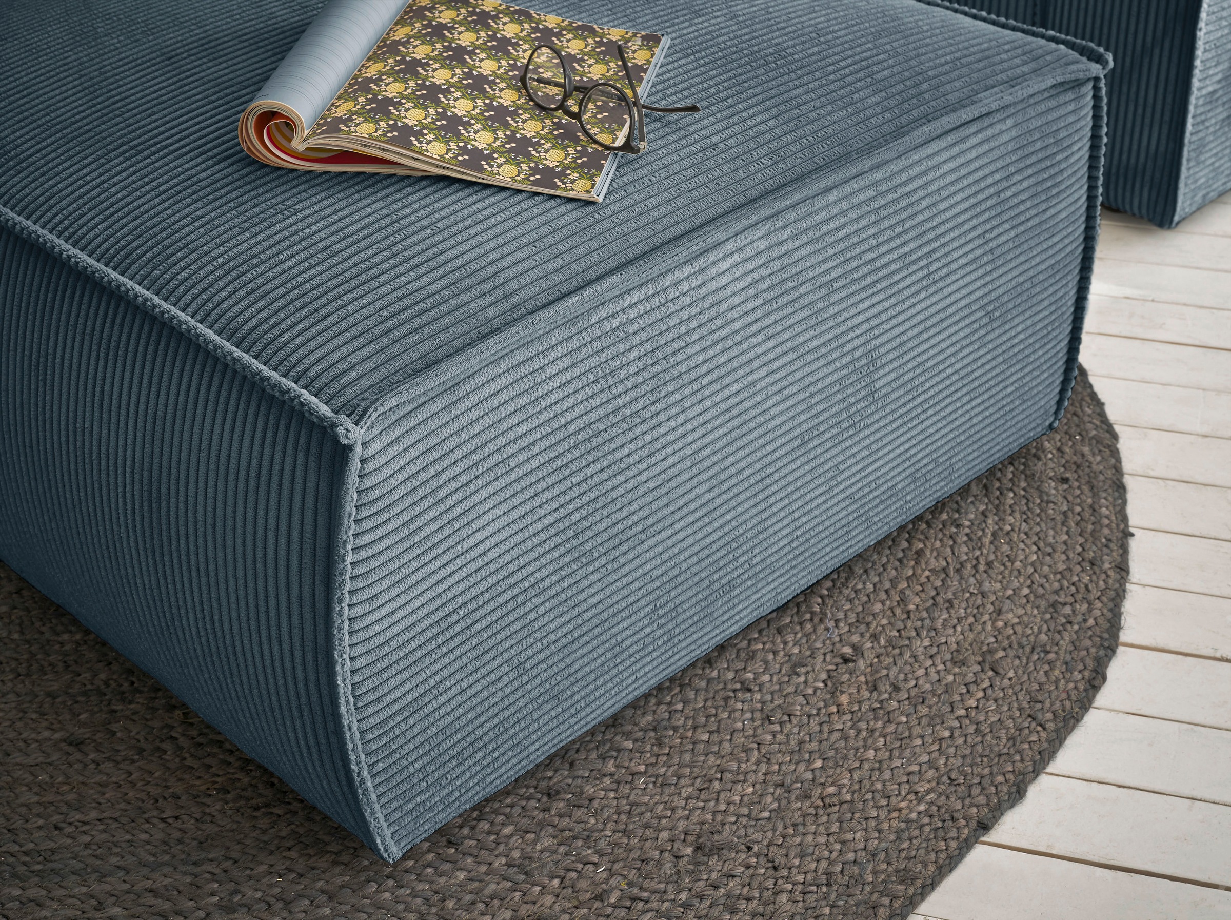 GOODproduct Fauteuil »SHERWOOD« Loveseat und Hocker im Set, passend zur Polster-Serie SHERWOOD