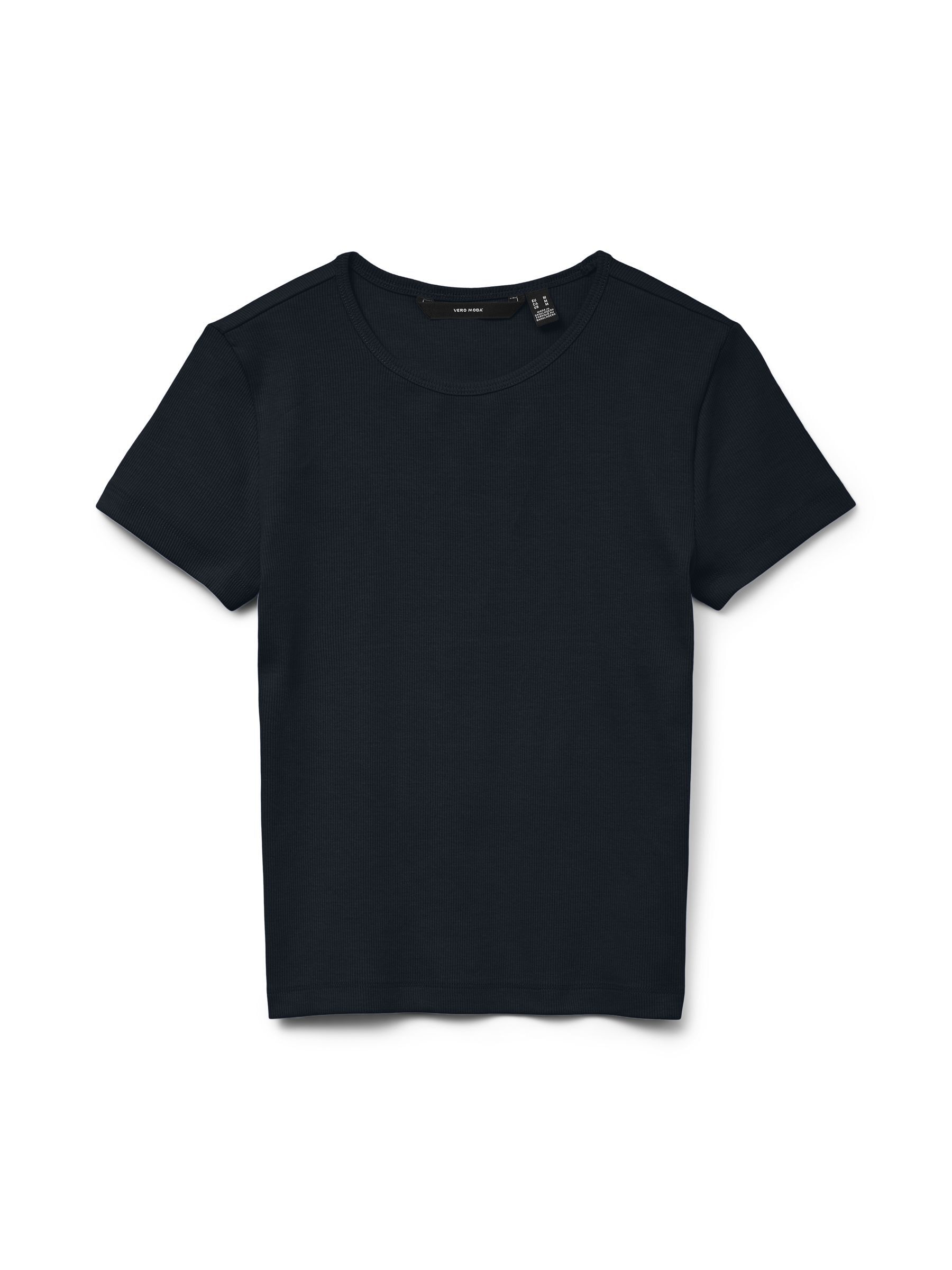 Vero Moda Curve T-shirt »VMCHLOE SS SHORT TOP GA JRS NOOS CUR« Baumwollmischung