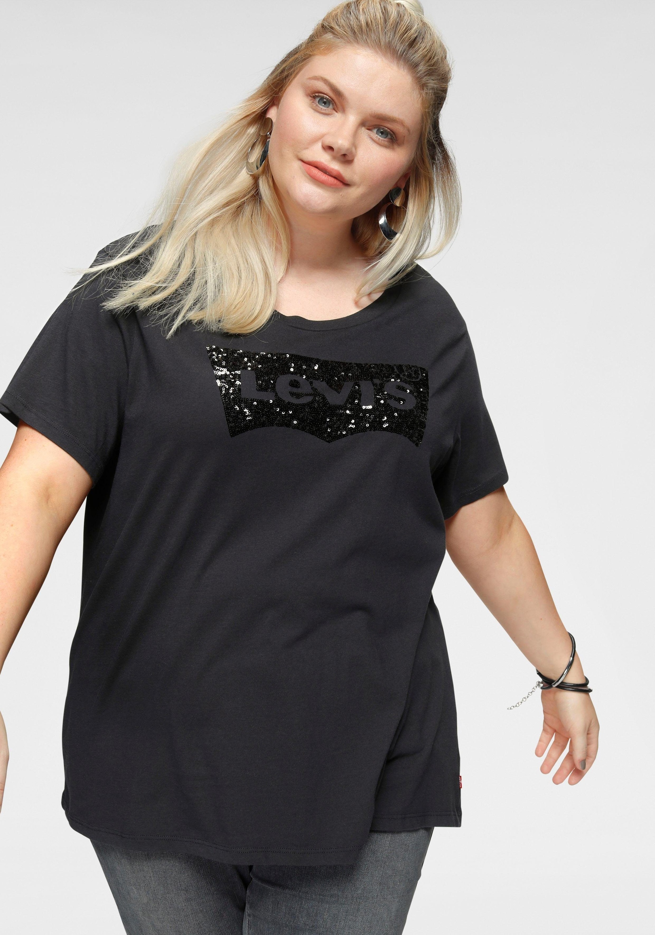 Plus T-Shirt »Perfect Tee Batwing«