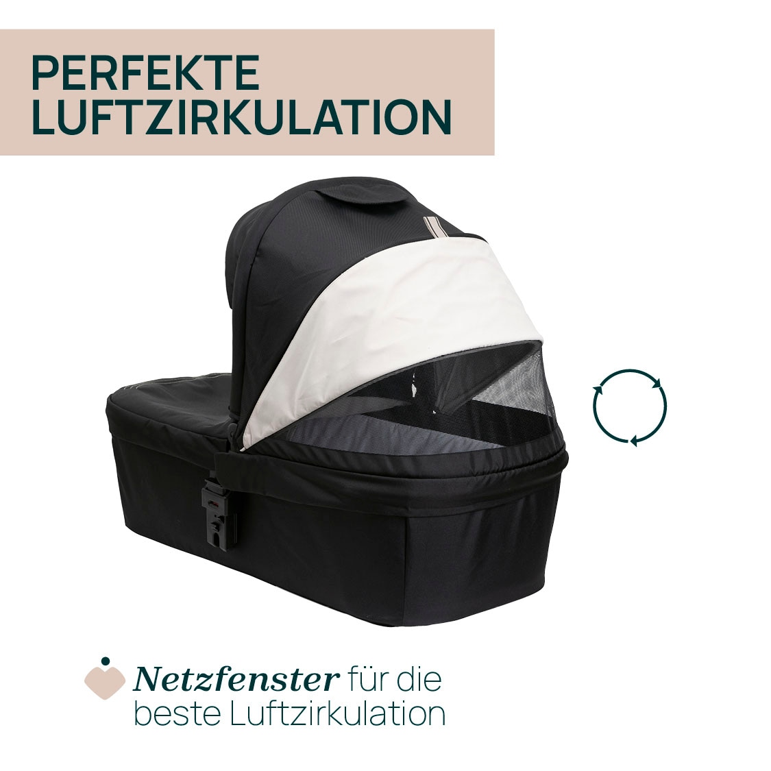 Chicco Babywanne »Seety Kinderwagenaufsatz Etna Black«