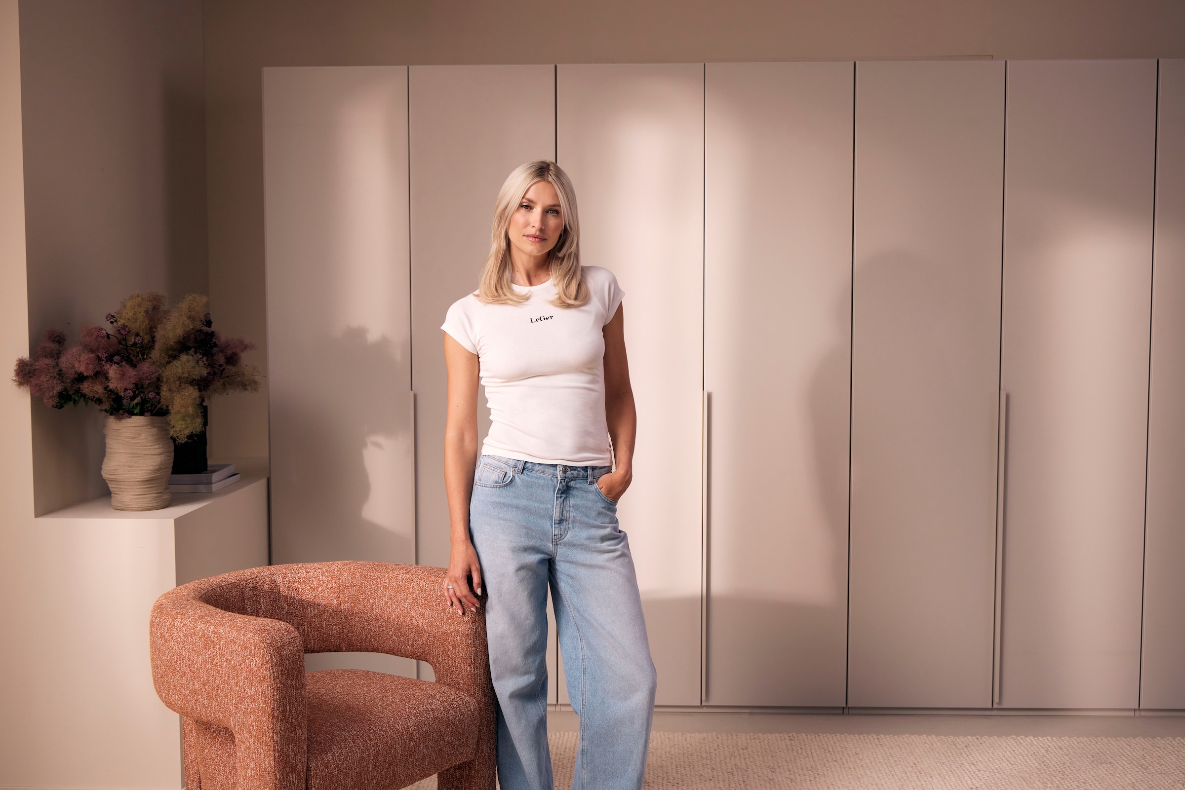 LeGer Home by Lena Gercke Sessel »Ohrensessel SELMIA Moderner Lounge-Sessel Einzelsitz, B/T/H 73/62/76cm«, Relaxsessel/Lehnstuhl, erhältlich in trendigen Stoff- und Farboptionen