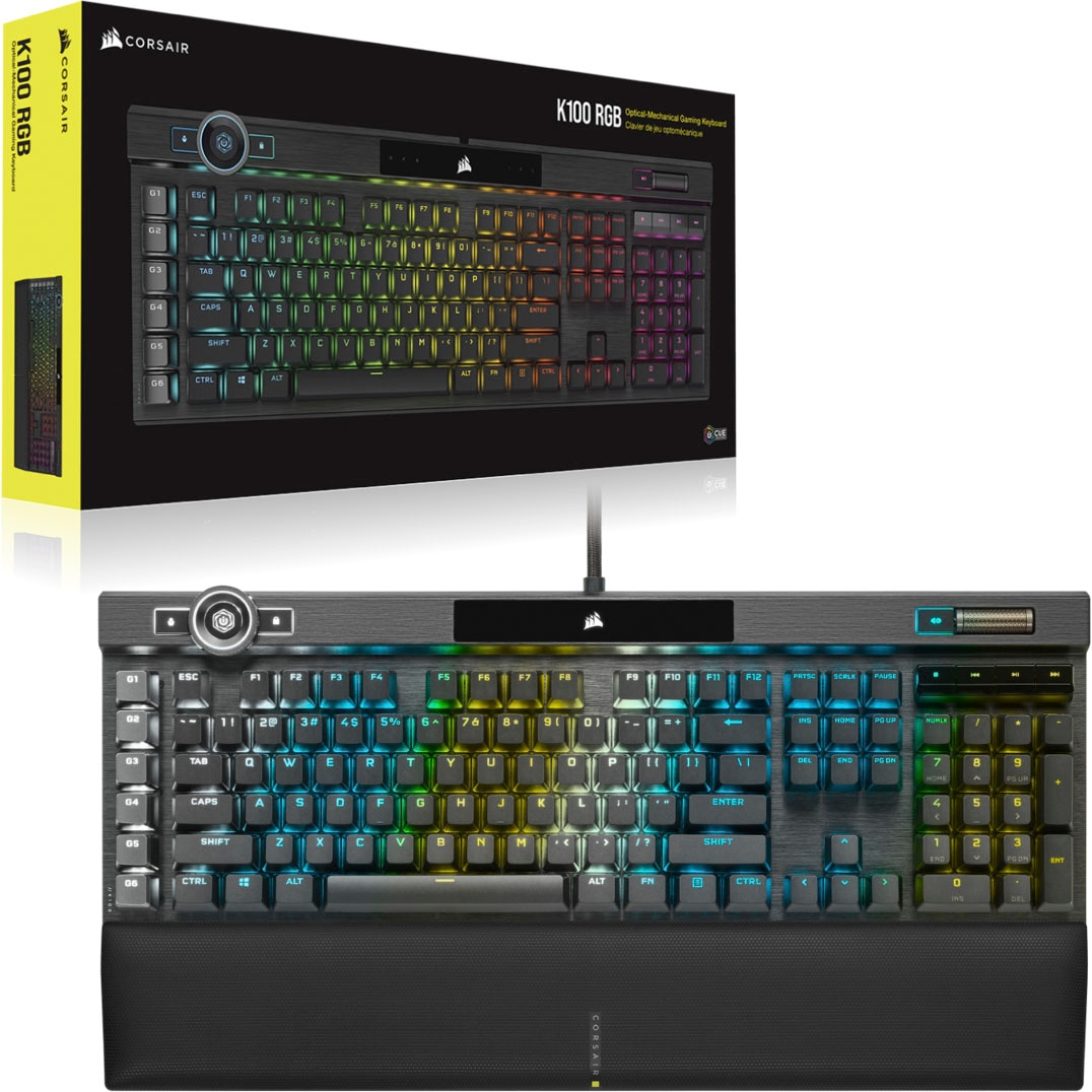 Gaming-Tastatur »Corsair K100 RGB«,...