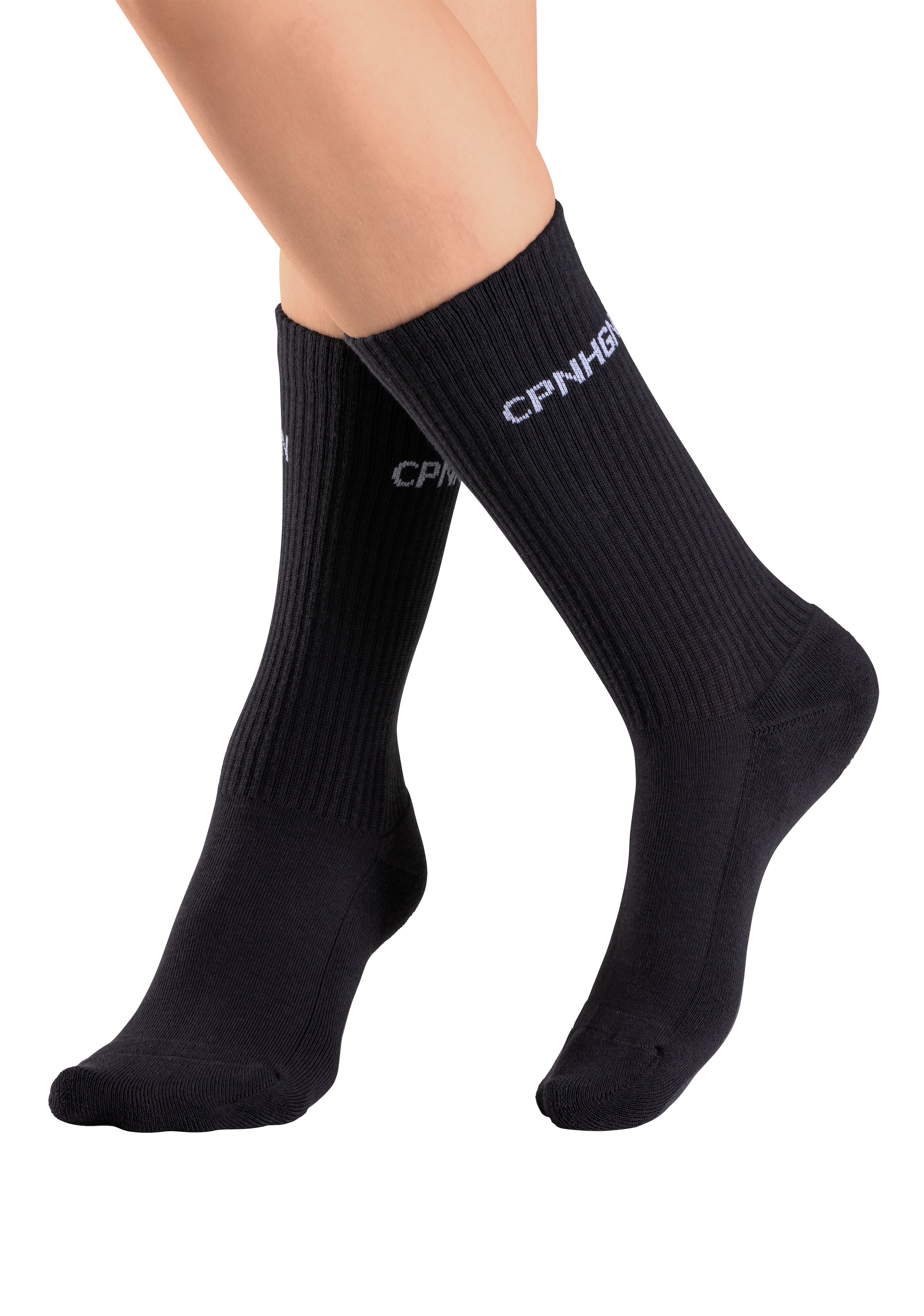 Copenhagen Studios Tennissocken, (Packung, 3 Paar), mit Halbfussfrottee