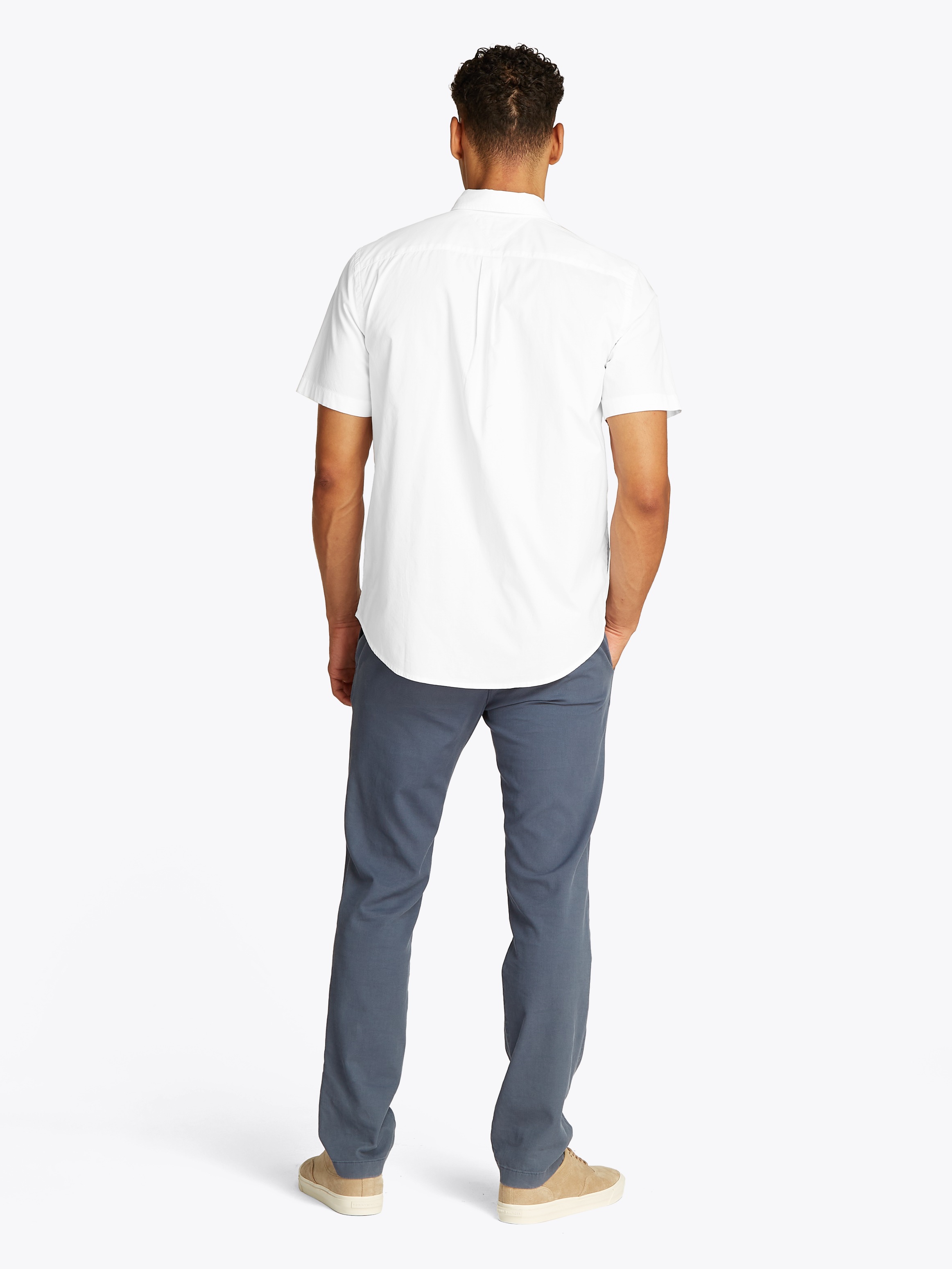 Tommy Hilfiger Kurzarmhemd »FLEX POPLIN SOLID S/S SHIRT«