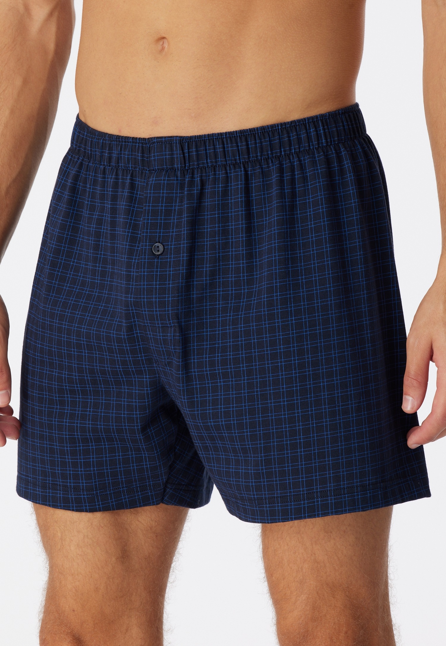 Schiesser Boxershorts »Cotton Casual« mit Eingriff, kariert