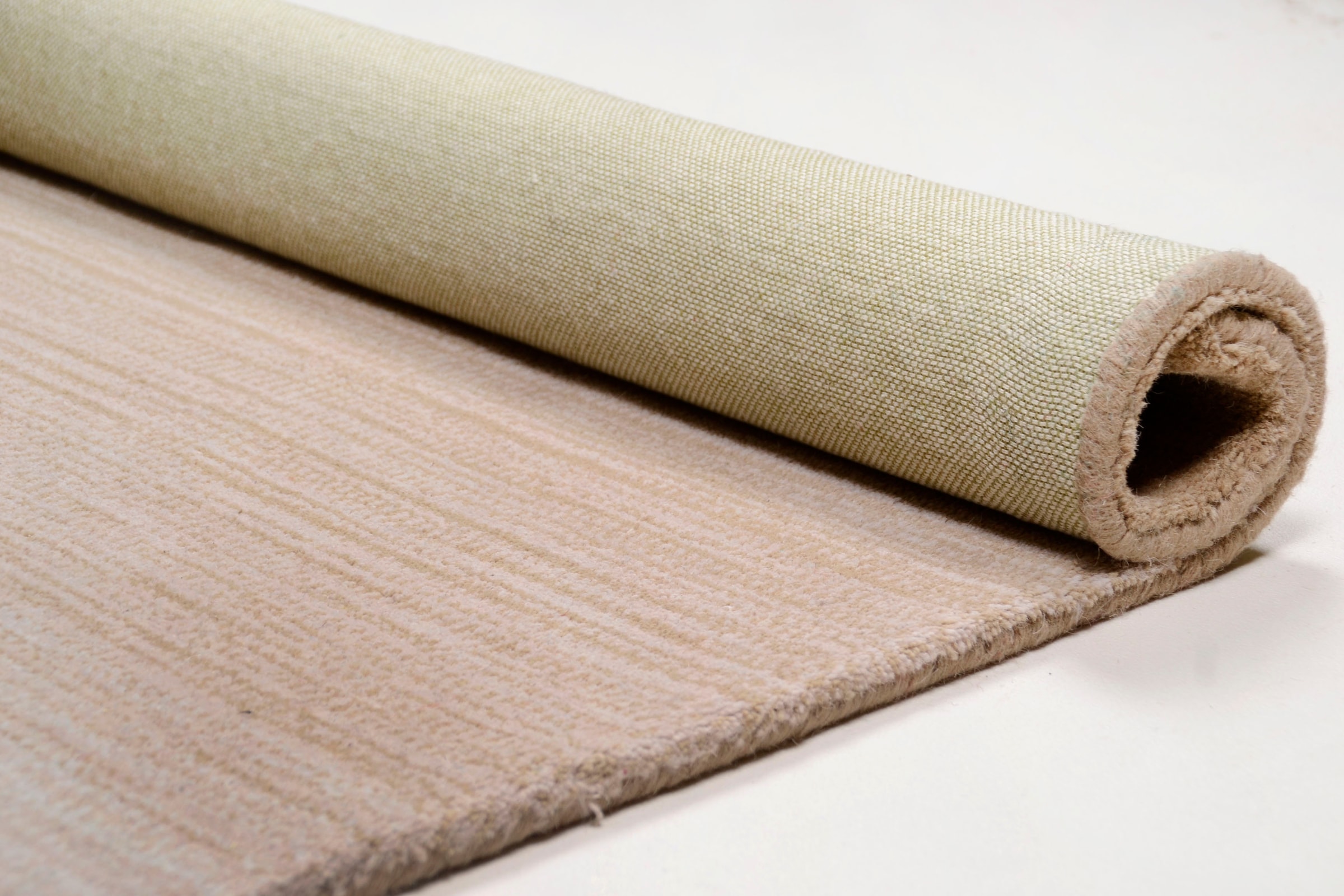THEKO Wollteppich »Wool Comfort«, rechteckig, 14 mm Höhe, Handweb Teppich, reine Wolle, handgewebt, brilliante Farben, Scandi