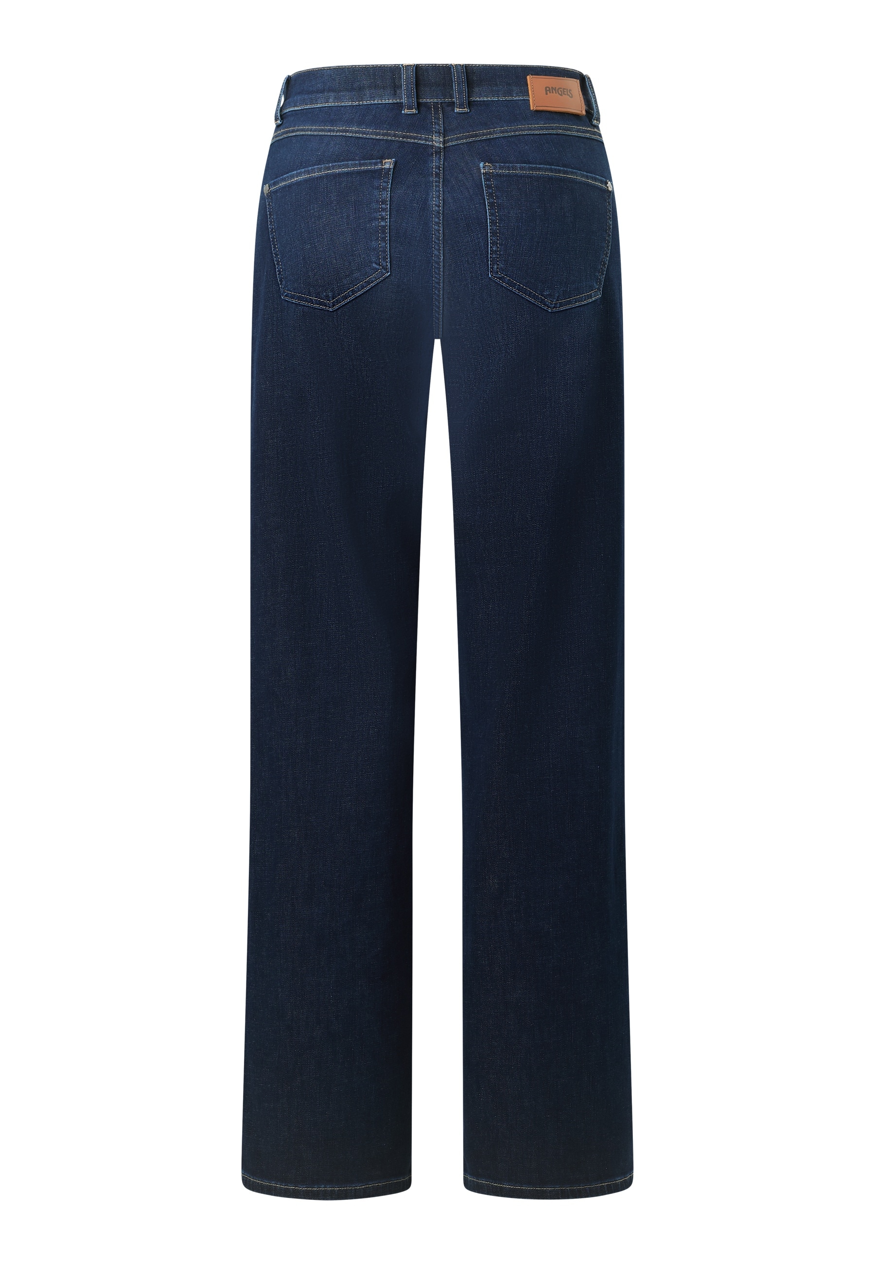 ANGELS Jeans droit »LIZ GLORY« Pantalon jambe large, avec éléments décoratifs sur les poches avant,
