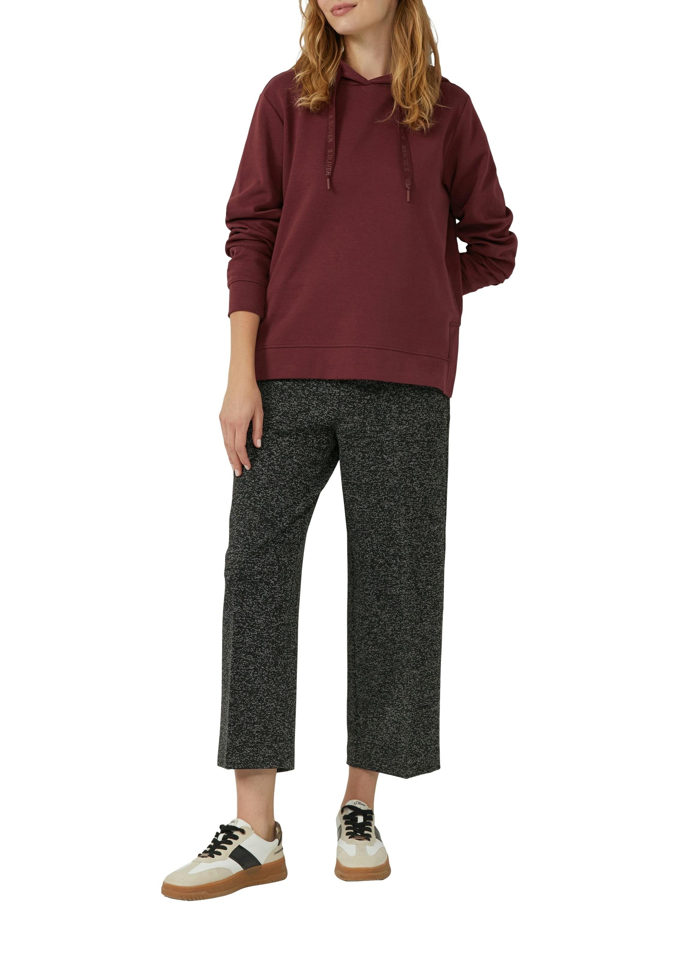s.Oliver Pantalon 7/8  aspect chiné