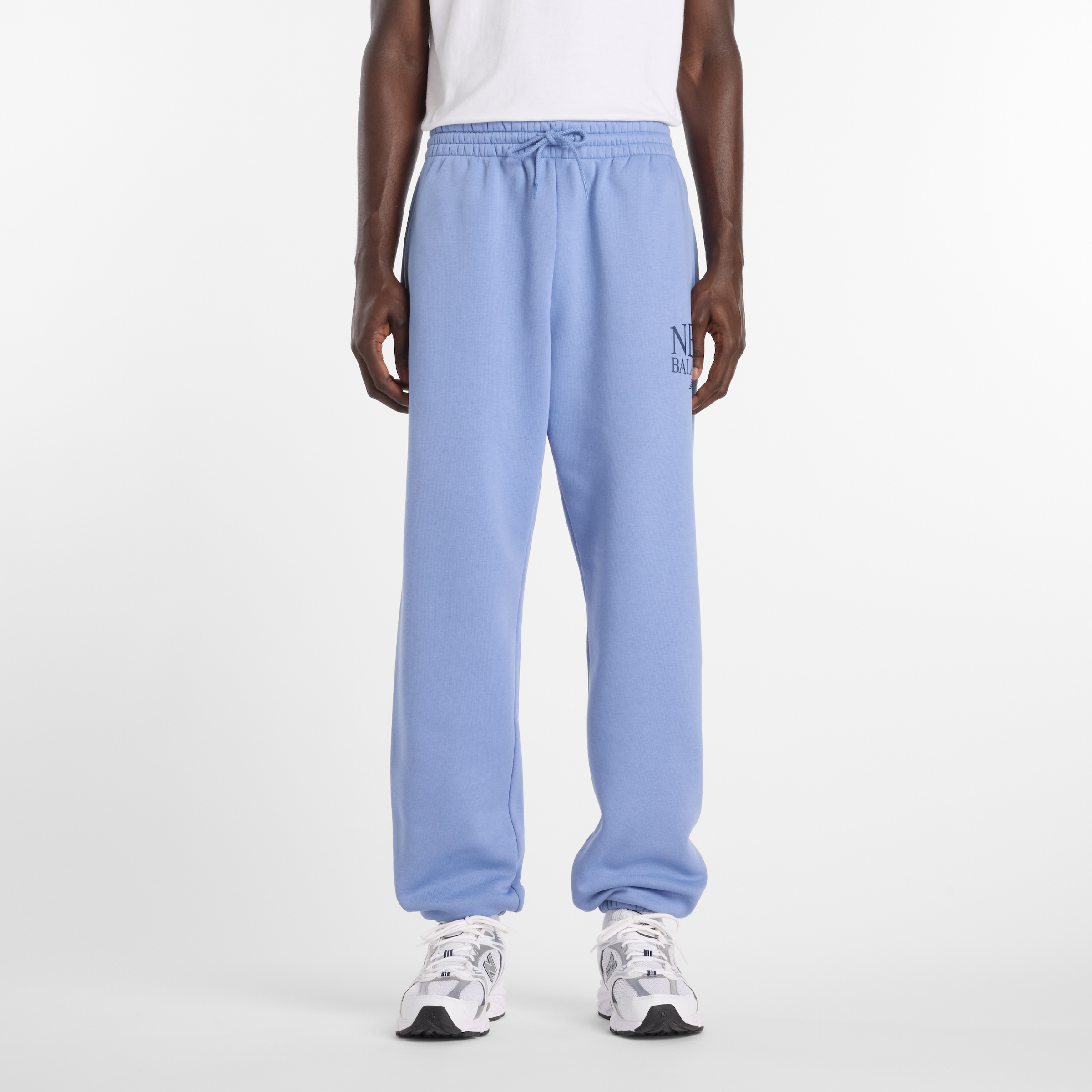 Image of New Balance Jogginghose aus weicher Fleece-Qualität, mit Kordelverschluss, bequeme Passform