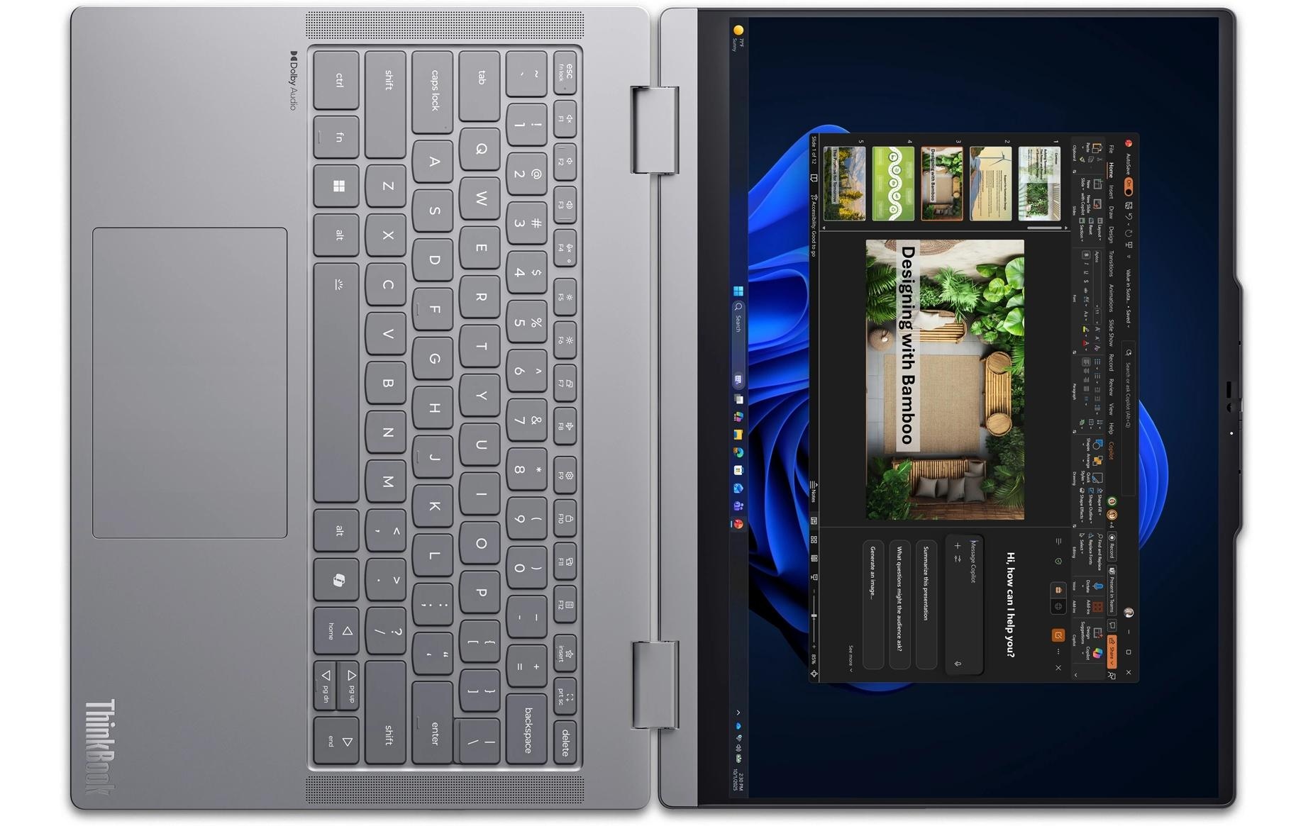 Lenovo Business-Notebook »14 2-in-1 G6 IPL Copilot+ PC« / 14 ″ Intel Core Ultra 7 Integrierte NPU (Neural Processing Unit)