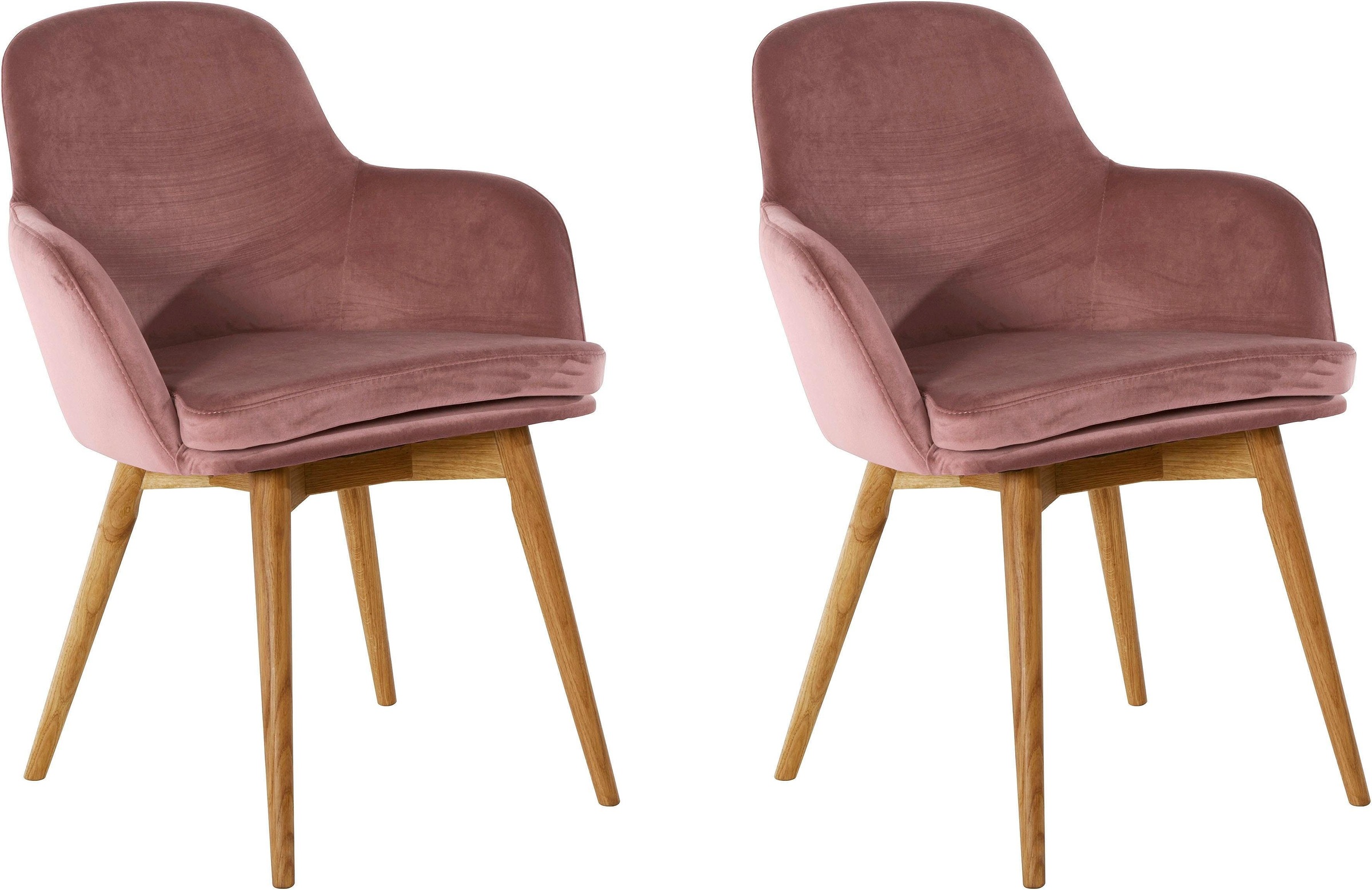 Image of Premium collection by Home affaire Armlehnstuhl »Livry«, (Set), 2 St., Luxus-Microfaser, Polsterstuhl, Schalenstuhl bei Ackermann Versand Schweiz