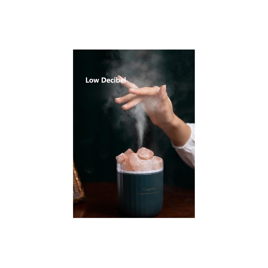 Luftbefeuchter »Linuo Mini-Luftbefeuchter Salt Rock«, 0,3 l Wassertank