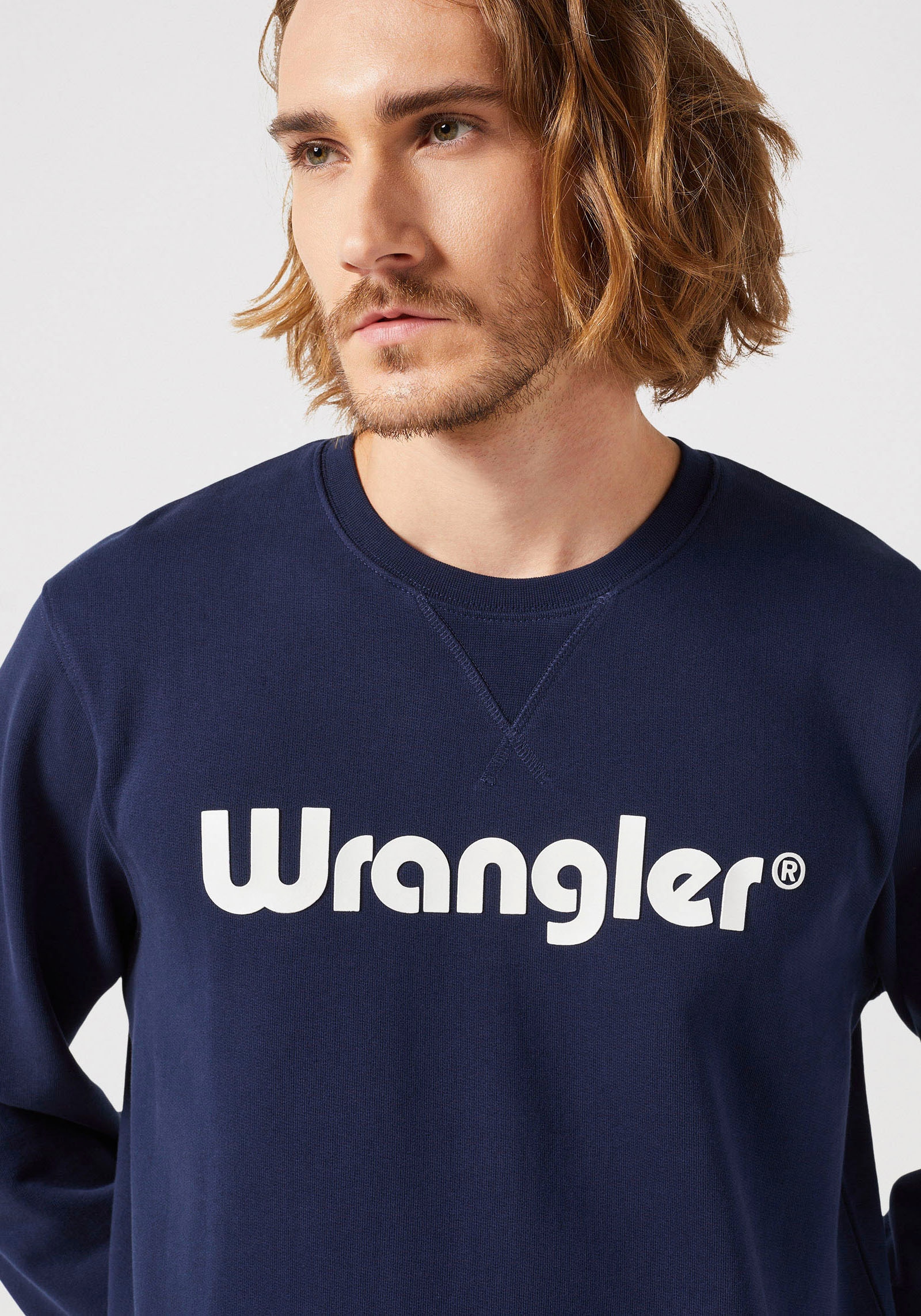 Wrangler Sweatshirt »LOGO CREW«