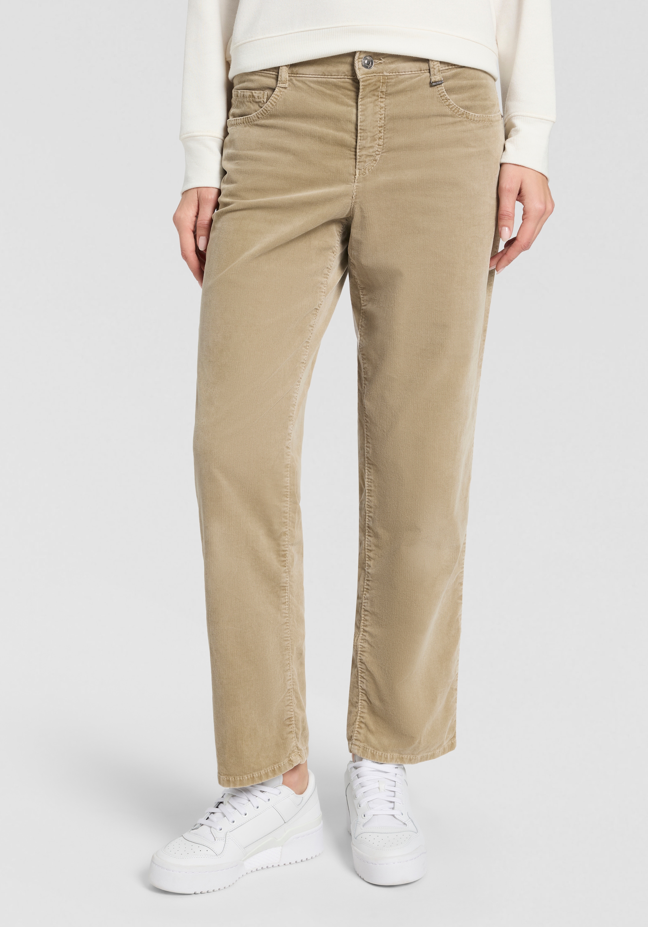 Image of MAC Cordhose "GRACIA" Hochwertige, elastische Babycord-Qualität im Baumwoll-Mix