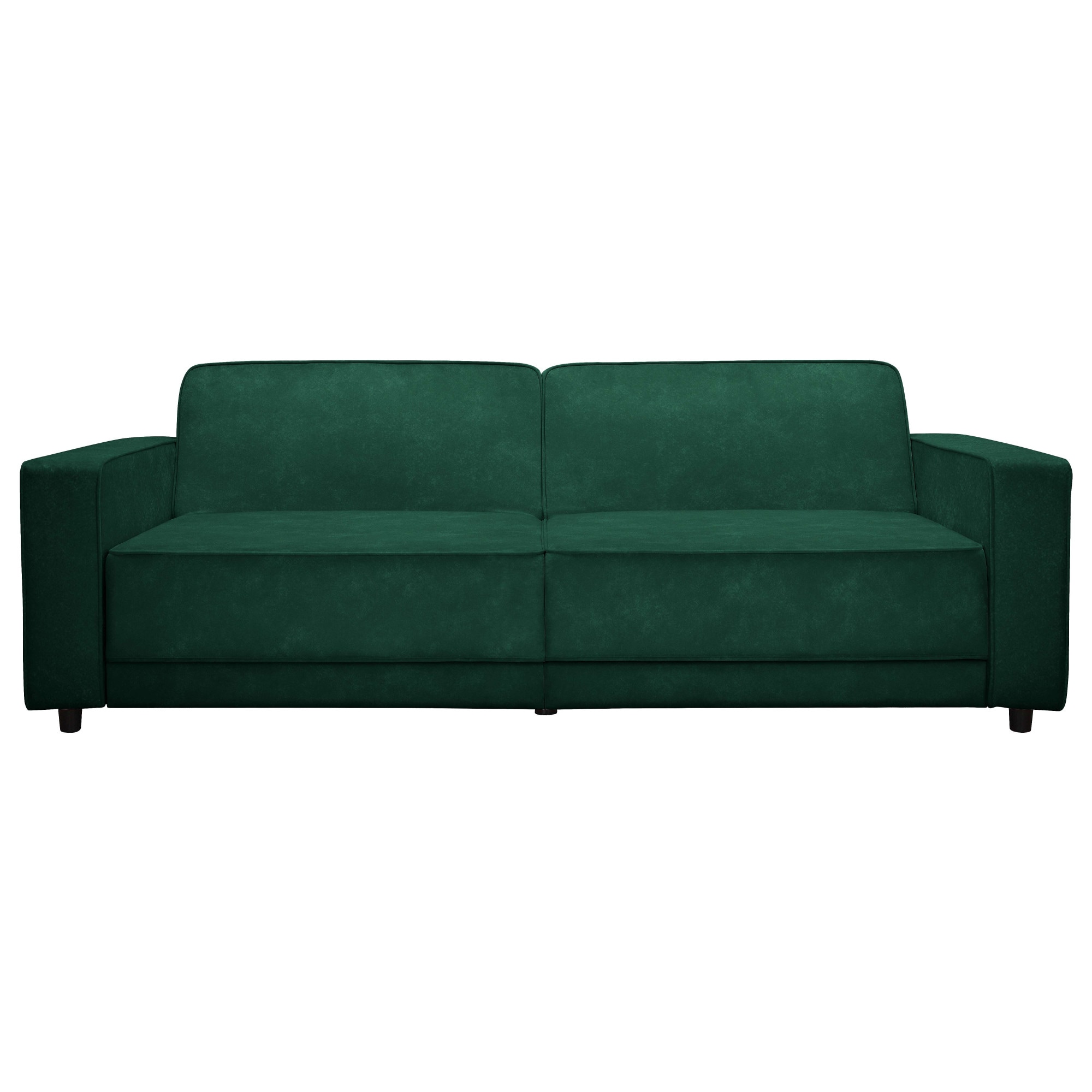 Dorel Home 3-places »ALLIE Schlafsofa 225 cm« fonction lit (108/190cm), velours côtelé tendance ou velours facile d'entretien