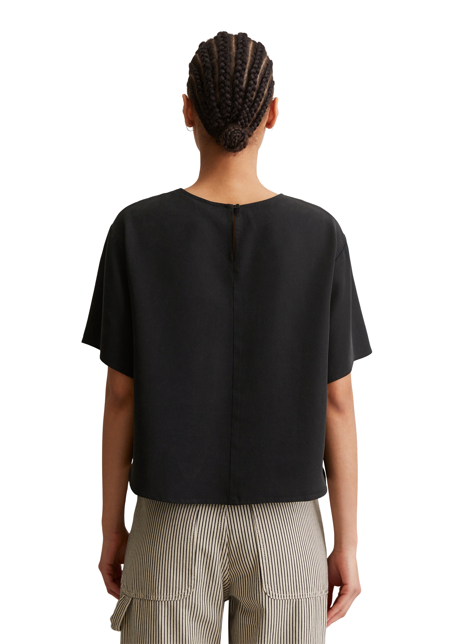 Marc O'Polo DENIM Shirtbluse, feine Oberflächenstruktur