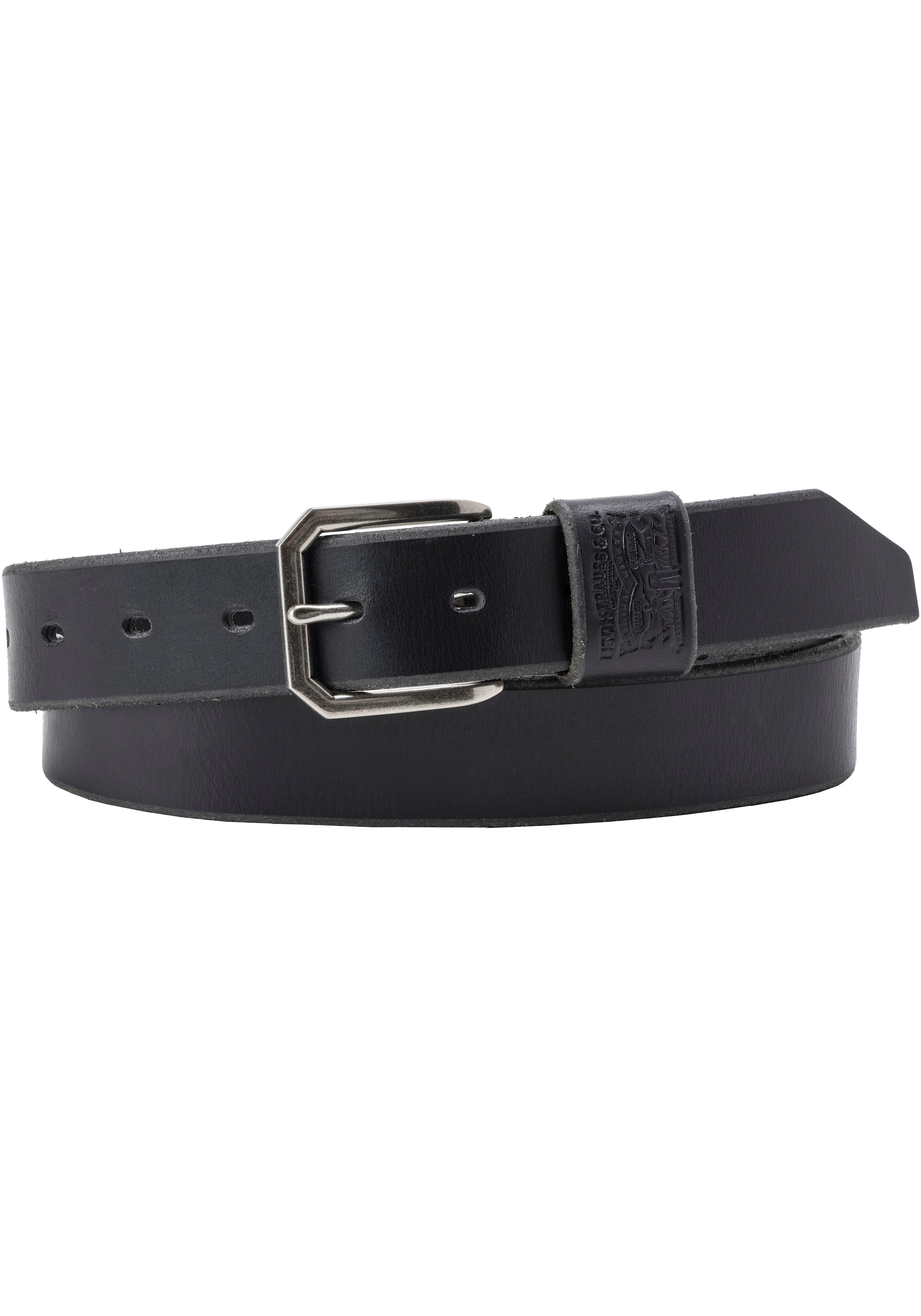 Image of Levis Ledergürtel "WIDE LOOP TWO HORSE BELT" mit Logoprägung