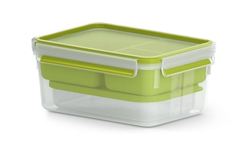 Image of Emsa Lunchbox "Clip & Go XL Grün" 1 Stk. tlg.