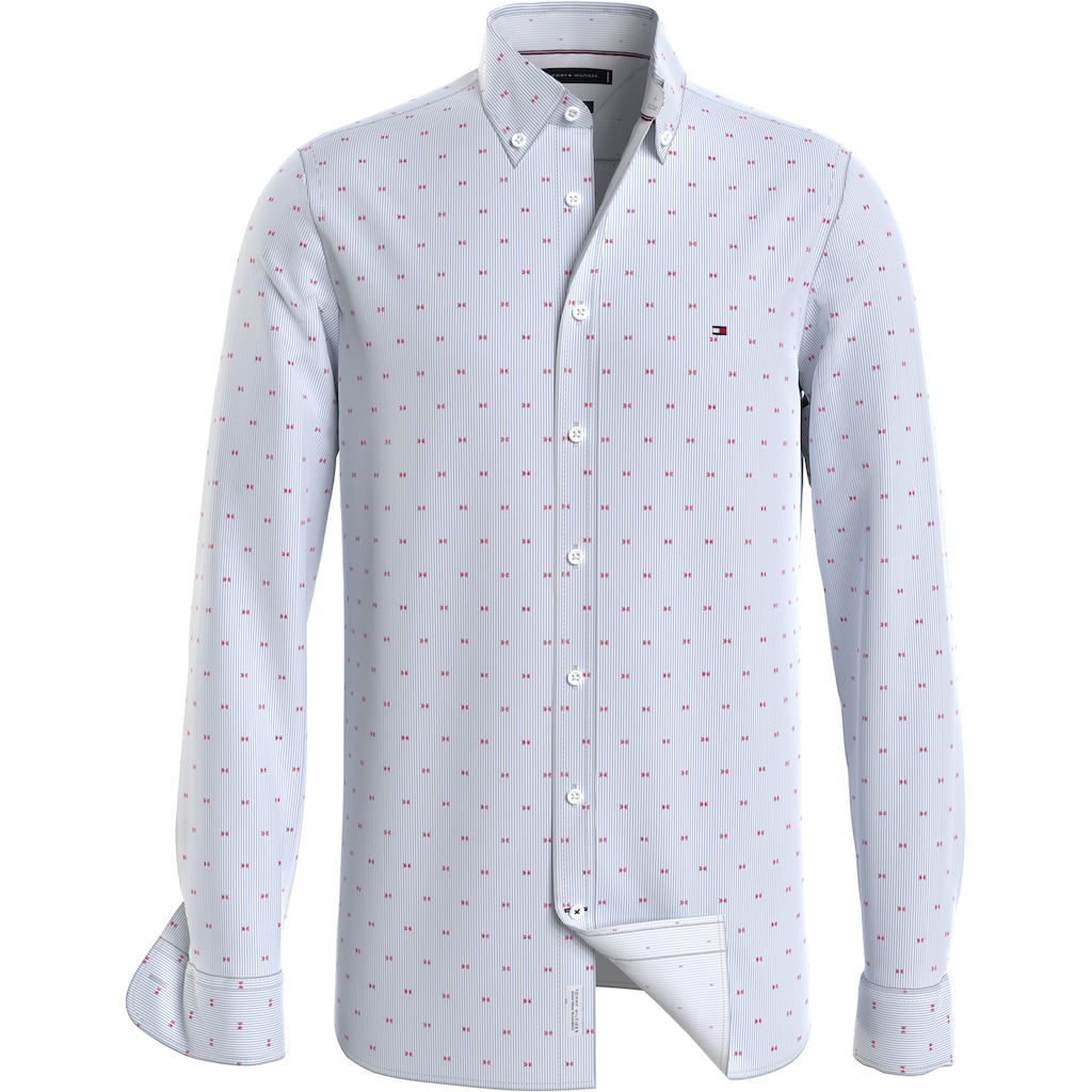 Tommy Hilfiger Langarmhemd »FIL COUPE SF SHIRT«