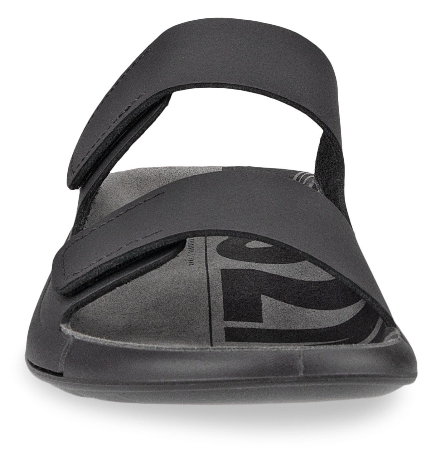 Ecco Pantolette »COZMO W«, Sommerschuh, Schlappen mit zwei Klettverschlussriemen