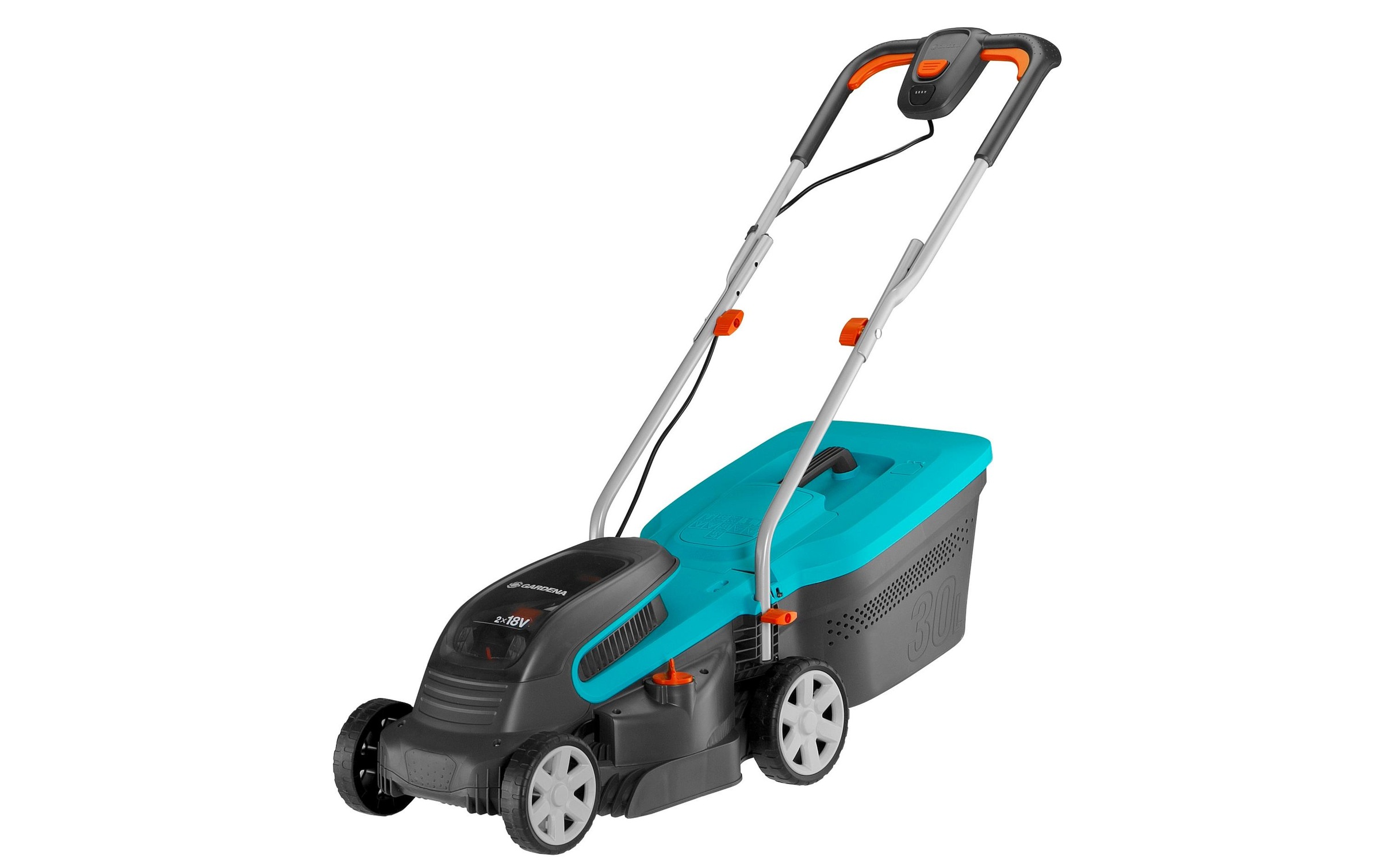 GARDENA Akkurasenmäher »Akku-Rasenmäher PowerMax 32 / 36 V Set«