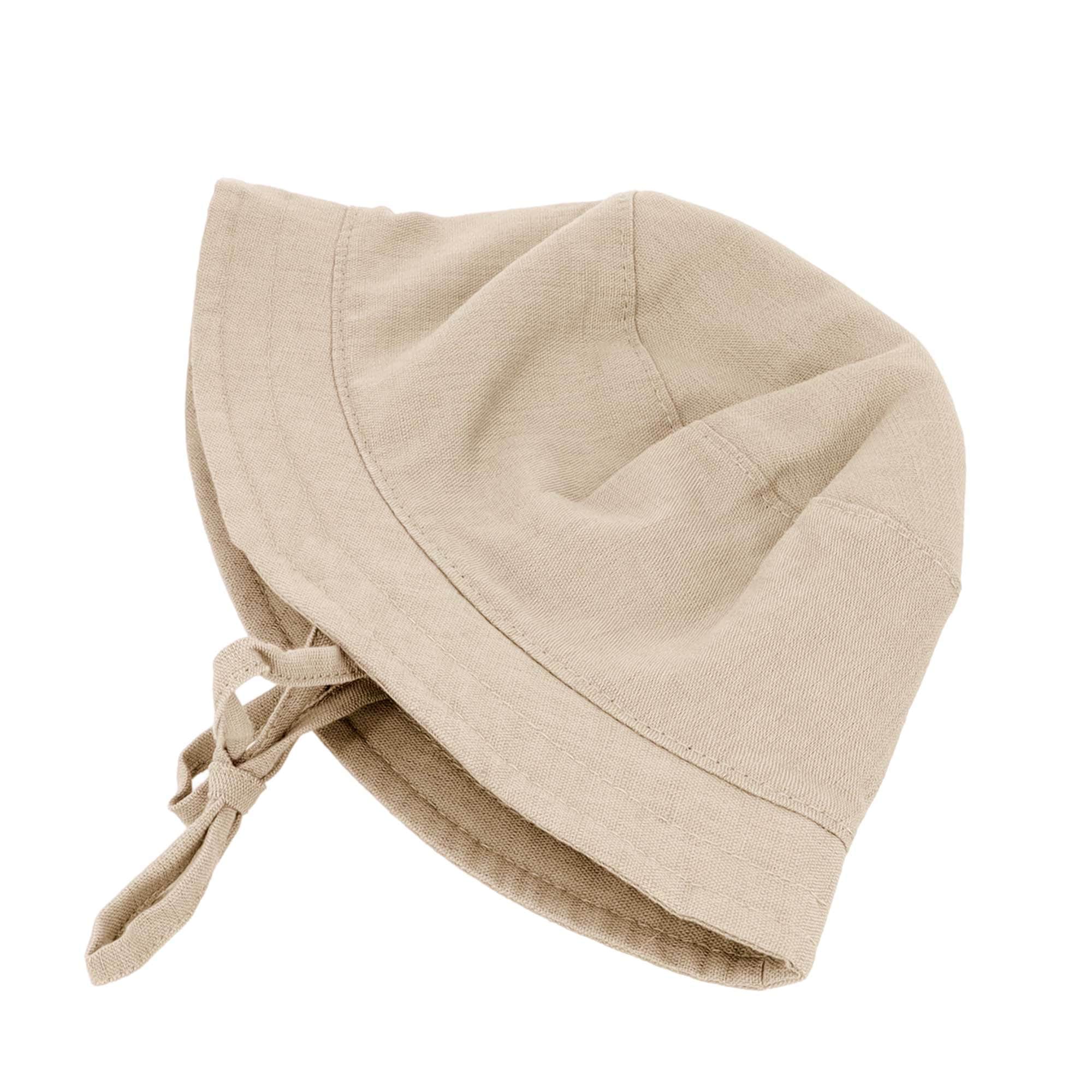 MAXIMO Chapeau de pêcheur 1 cuis Beigemeliert, Leinenoptik, UV50, Baby-Boy