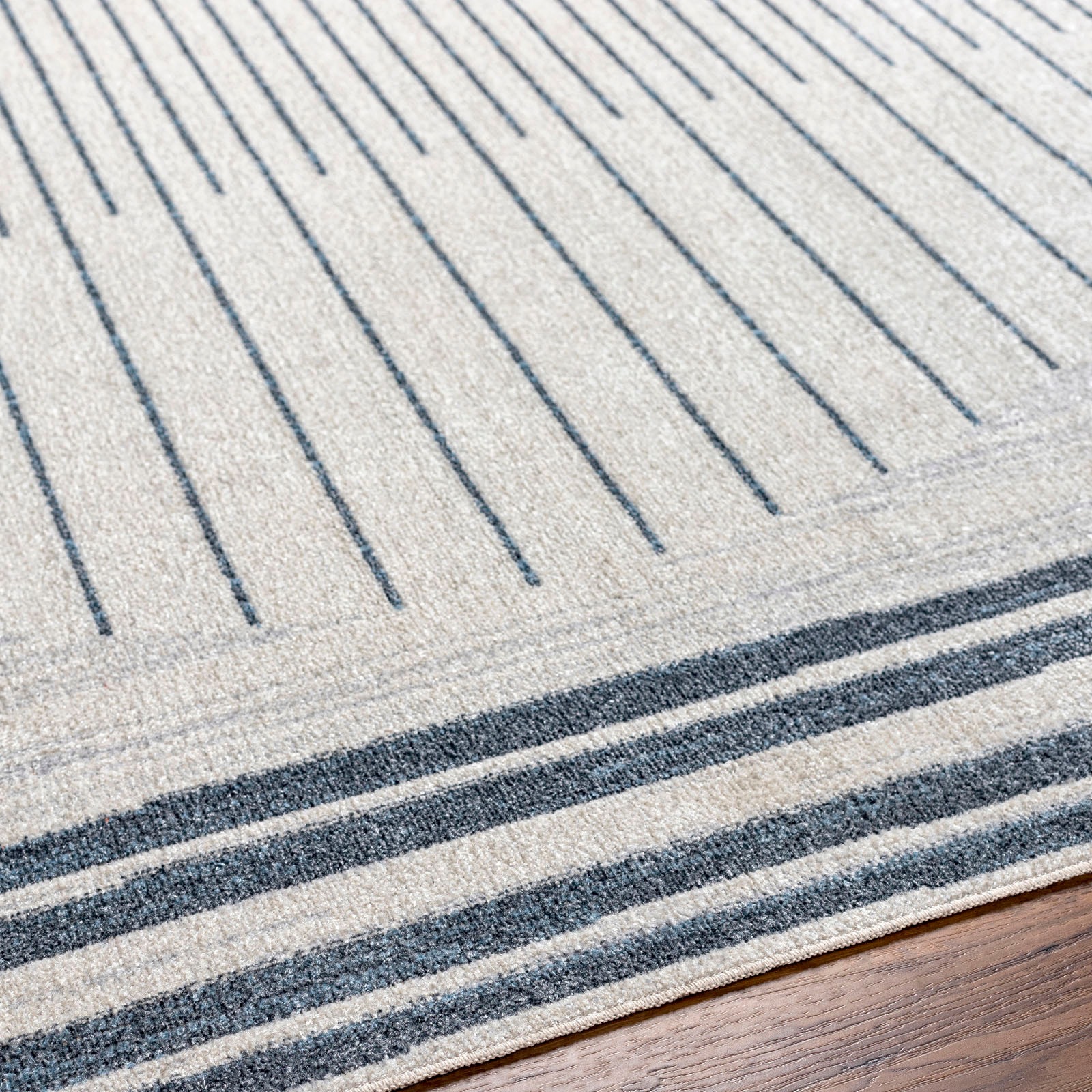 Livabliss Teppich »SANTIAGO«, rechteckig, 10 mm Höhe, Skandinavischer Teppich, Kurzflor Boho-Wohnzimmerteppich, Läufer