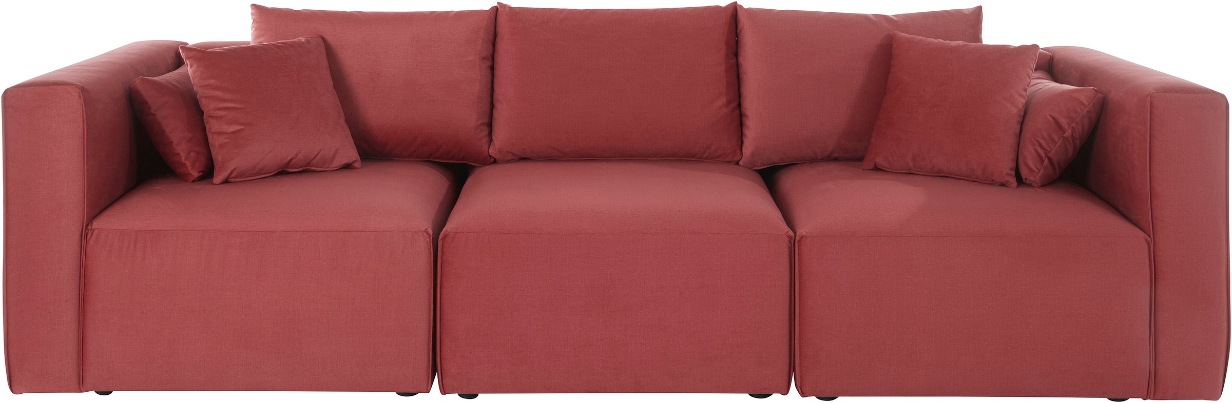 Image of Guido Maria Kretschmer Home&Living 3-Sitzer »Marble«, zusammengesetzt aus Modulen, in 3 Bezugsqualitäten und vielen Farben möglich bei Ackermann Versand Schweiz