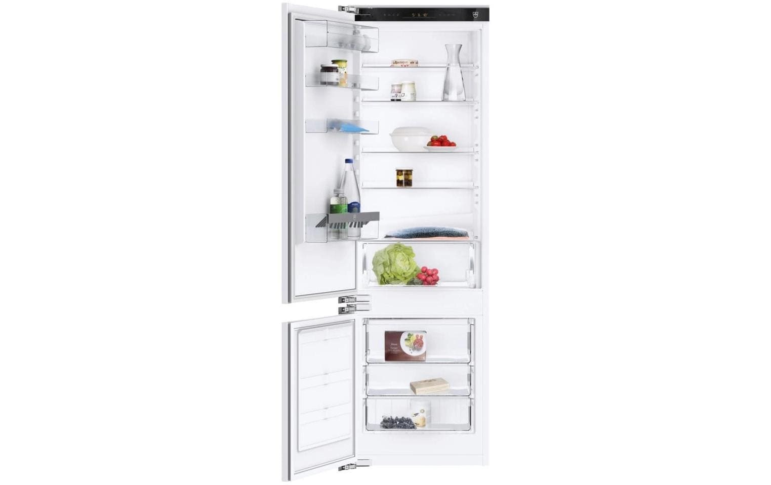 V-ZUG Einbaukühlgefrierkombination »CombiCooler V2000 178NI Links« 177,6 cm hoch 54,8 cm breit