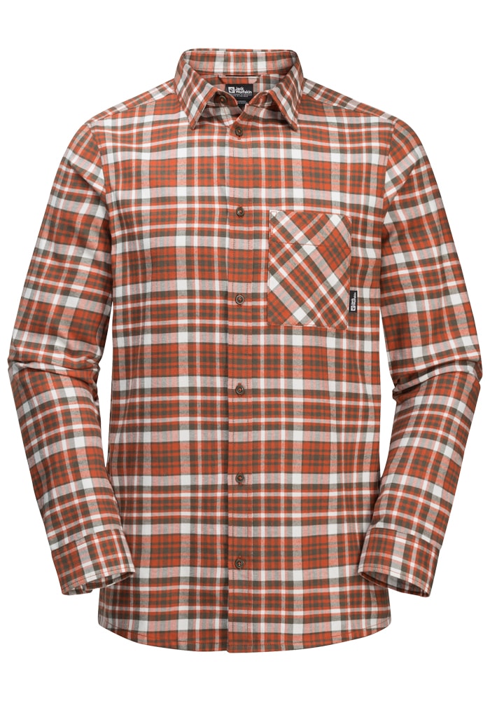 Jack Wolfskin Flanellhemd »BERGWEG SHIRT M«