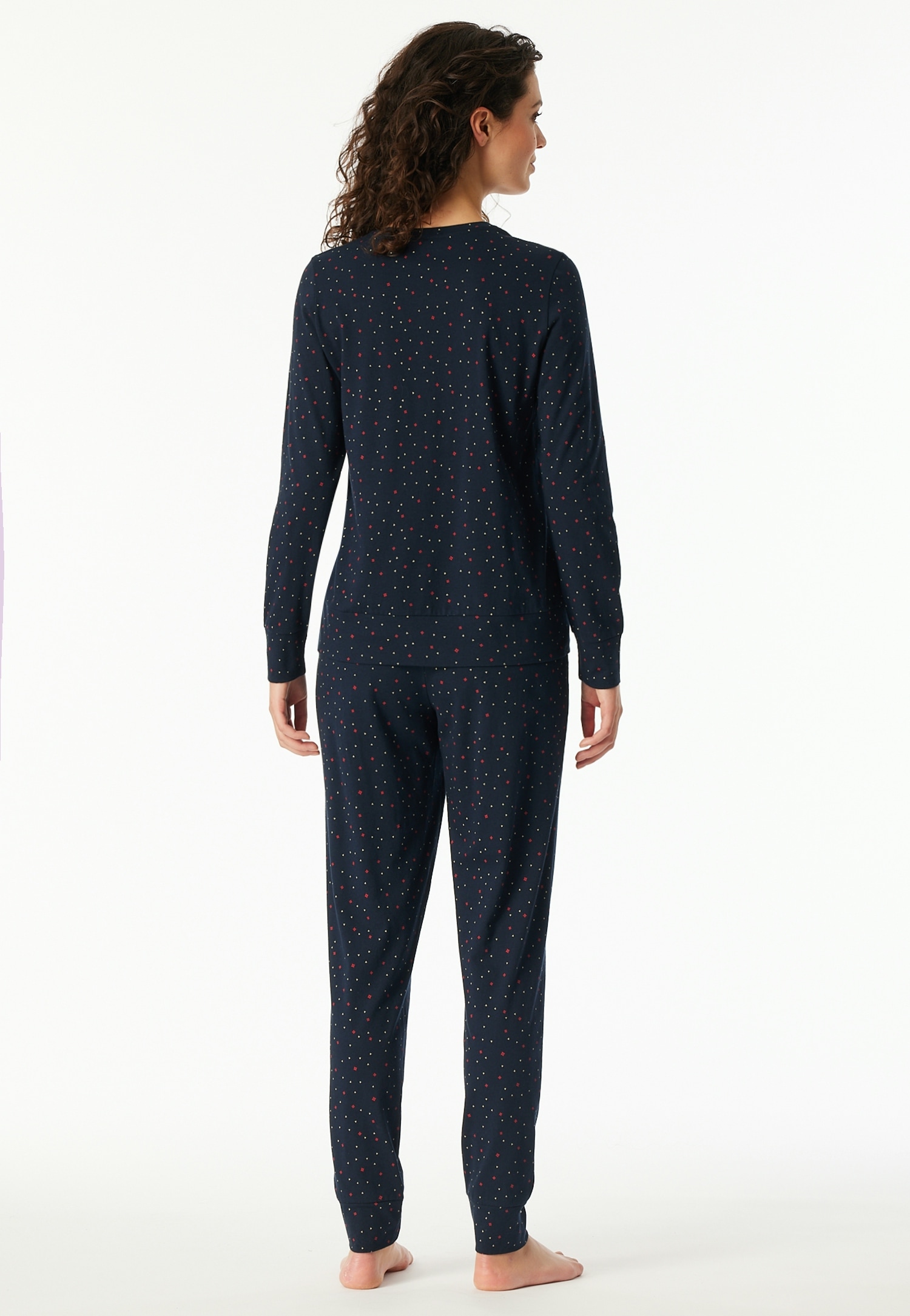 Schiesser Schlafanzug »Family« 0, 2 Stk. tlg., Langarm, Baumwolle, Rundhalsausschnitt