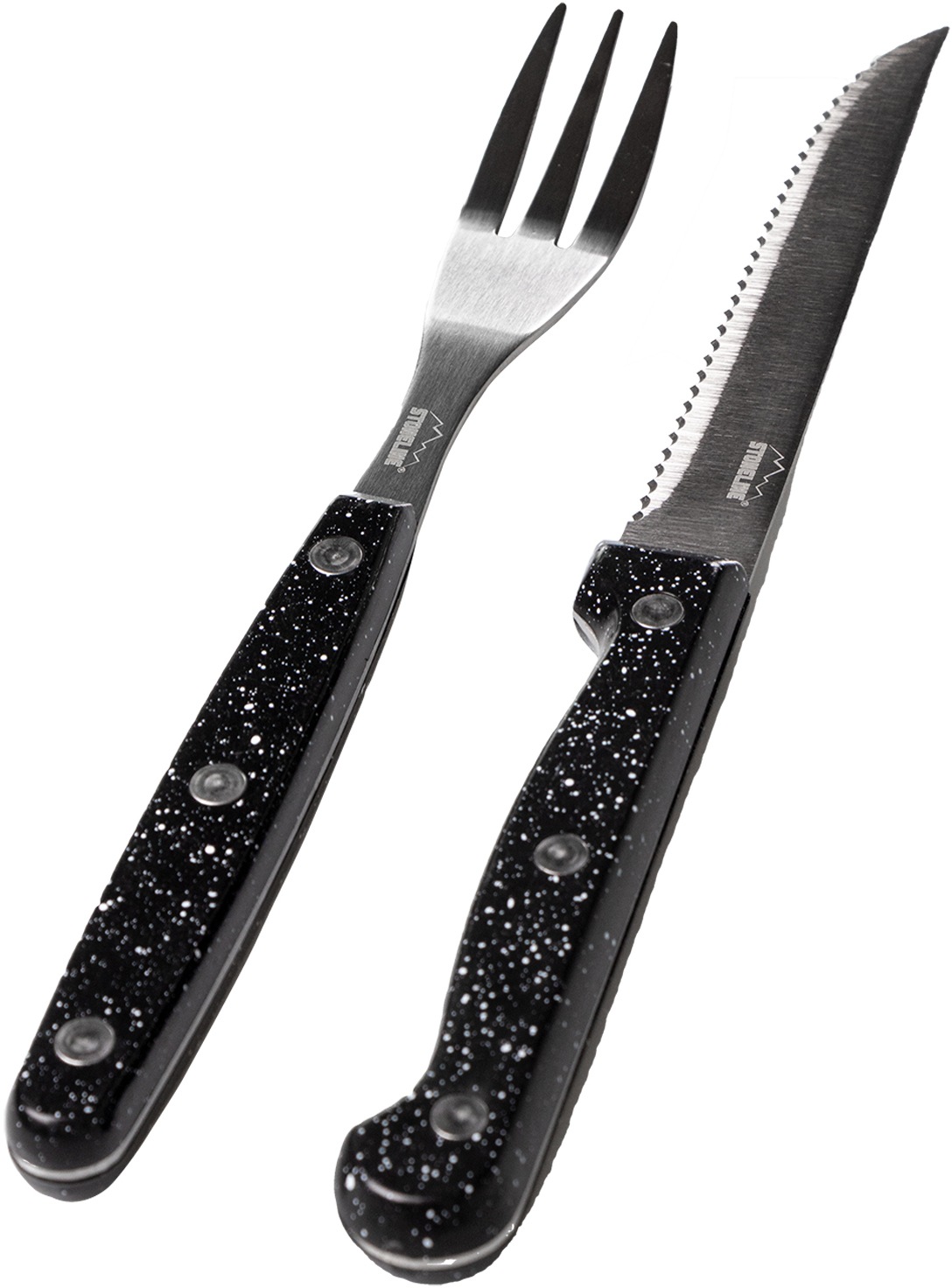 Image of STONELINE Steakbesteck, (Set, 12 tlg.), mit echten Steinpartikeln bei Ackermann Versand Schweiz