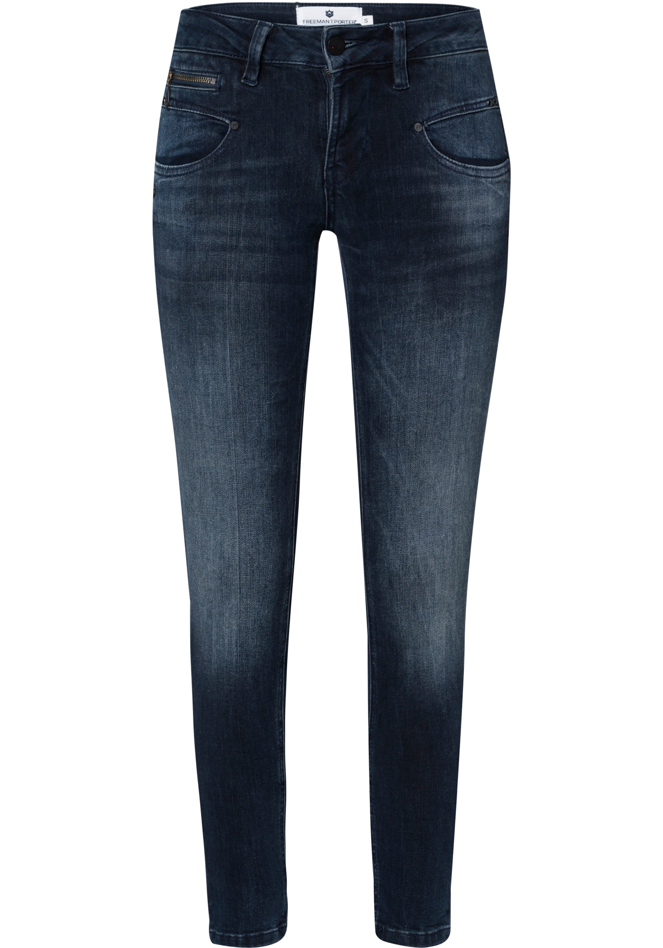Freeman T. Porter Slim-fit-Jeans, mit Ziernieten über den Eingrifftaschen kaufen
