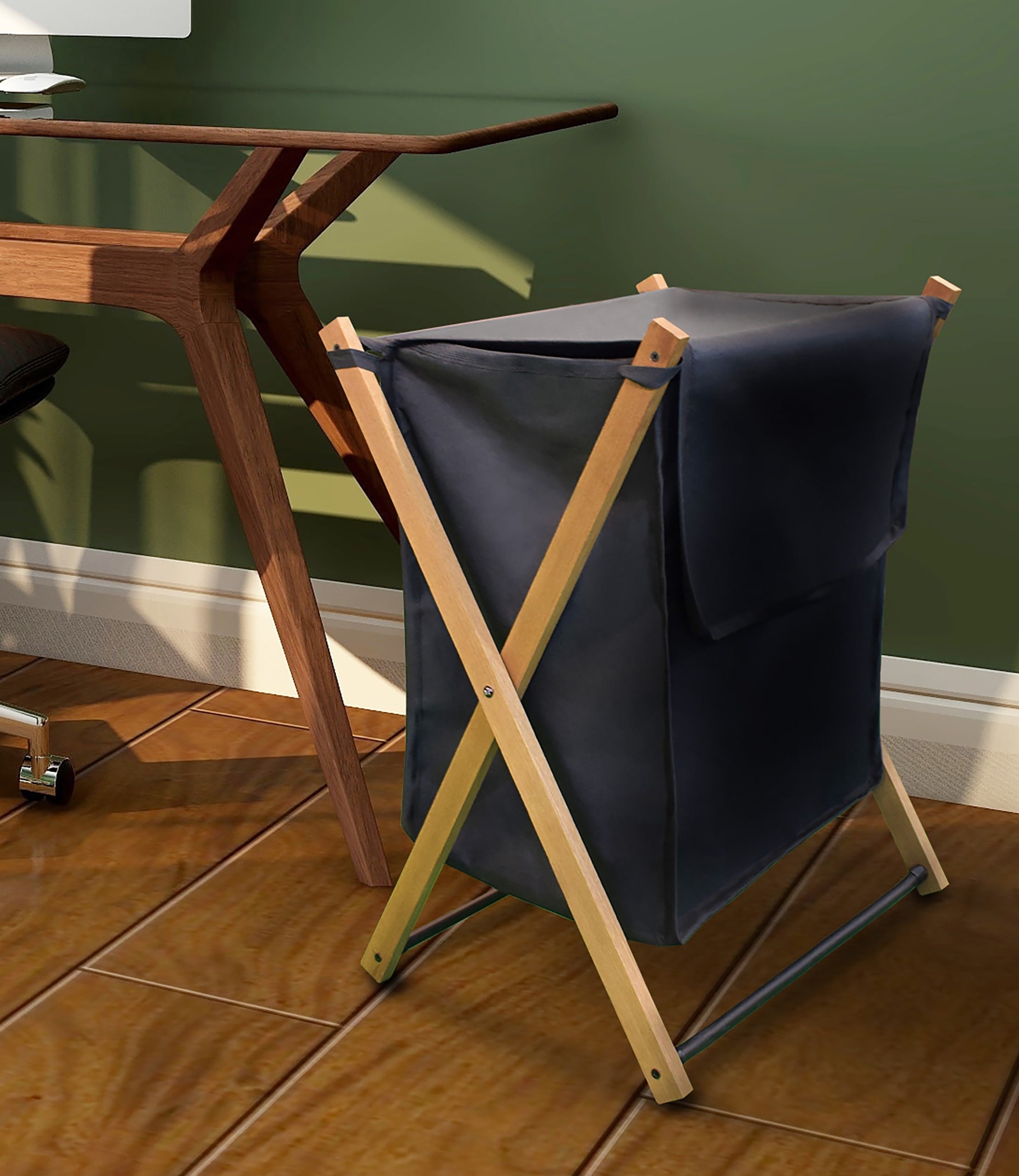 Bischof Boîte à linge faltbar, dadurch platzsparend und sehr stabil