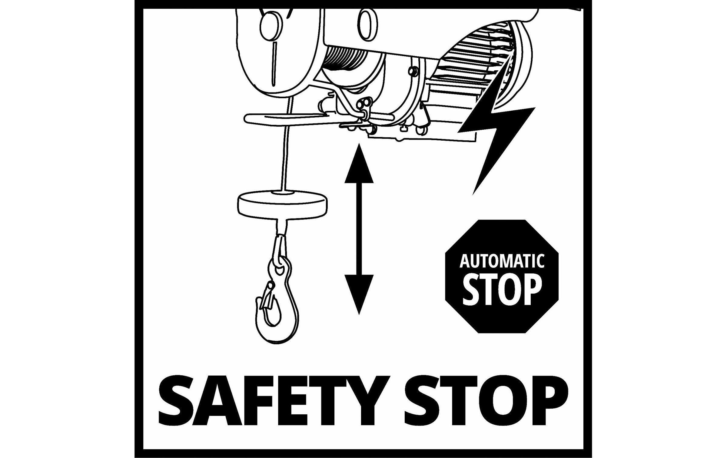 Einhell Câble de traction »TC-EH 1000 1000 kg«