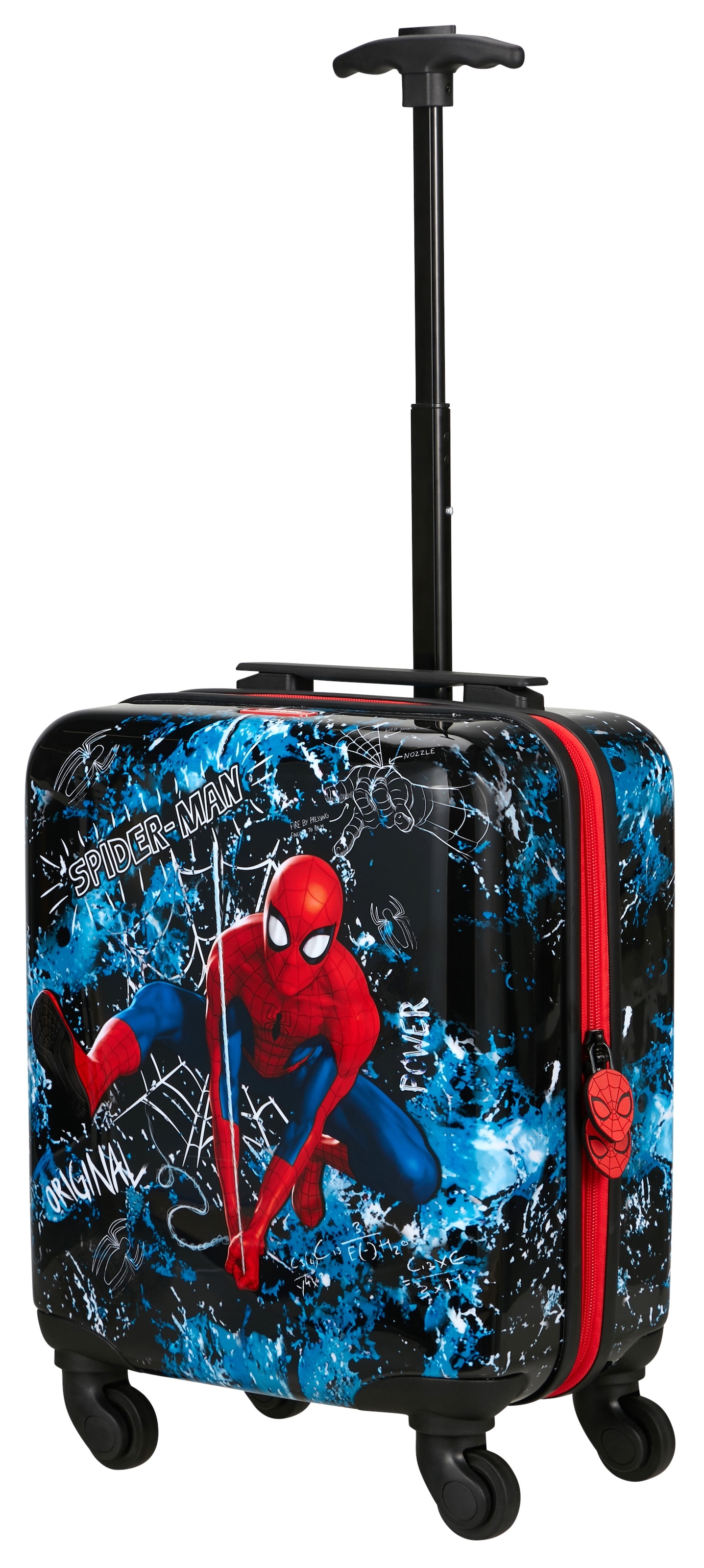 Samsonite Kinderkoffer »DAYDREAM MARVEL, Spiderman Mystery« 24 l 4 Rollen mit arretierbarem und versenkbarem Druckknopf-Trolleysystem