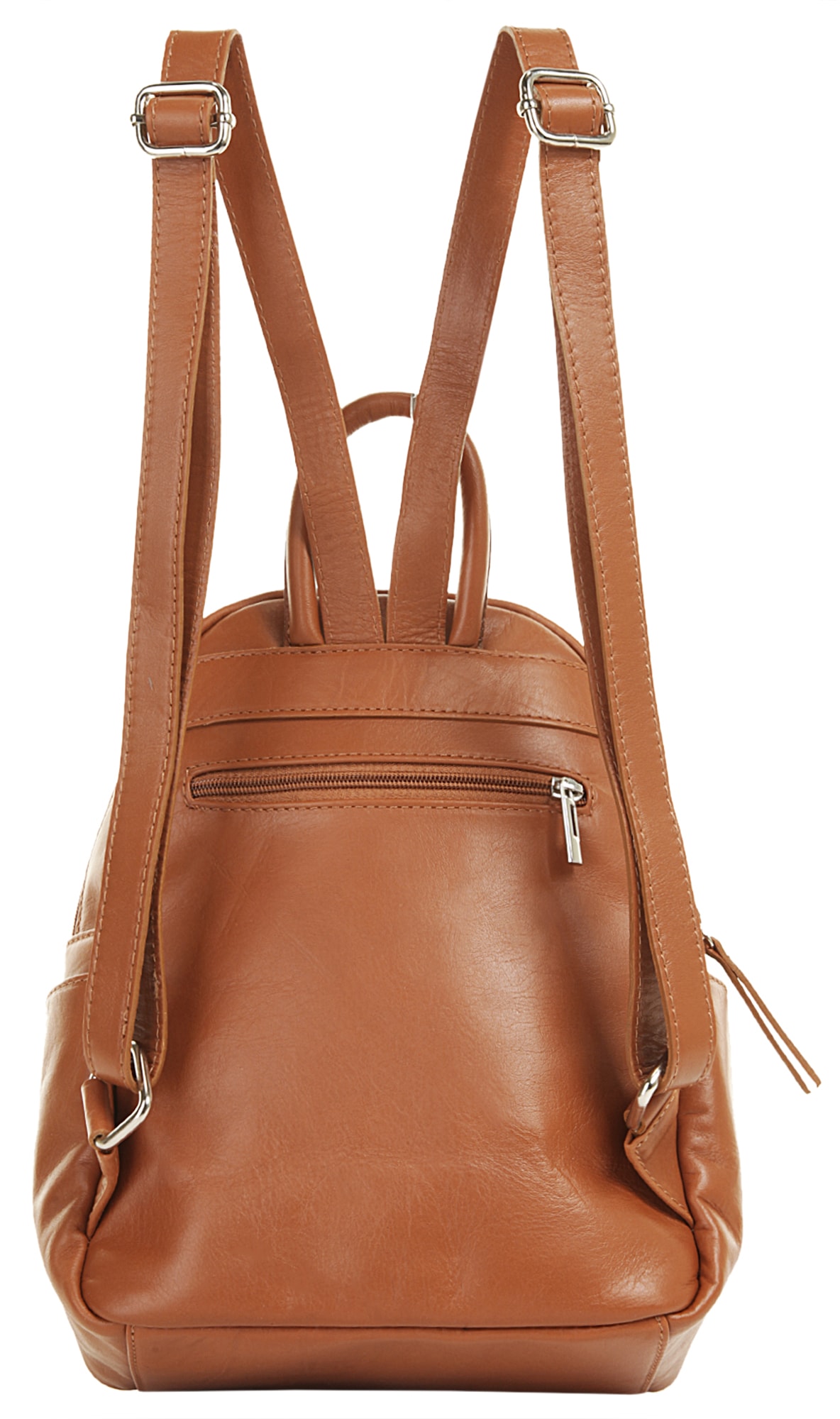 Samantha Look Cityrucksack, echt Leder, Made in Italy