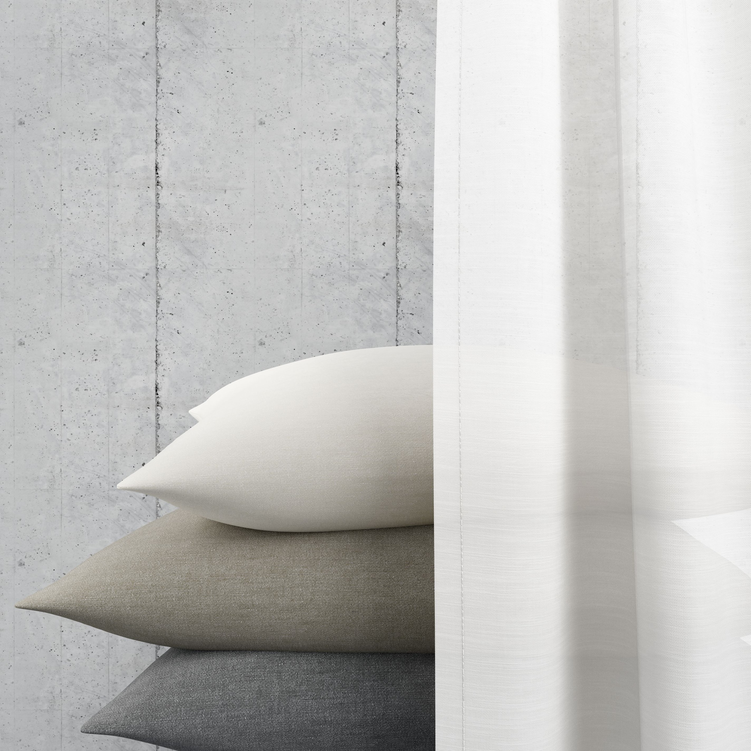 Neutex for you! Vorhang »Allure«, (1 St.), Schal mit Multifunktionsband, Breite 140 cm, nach Mass
