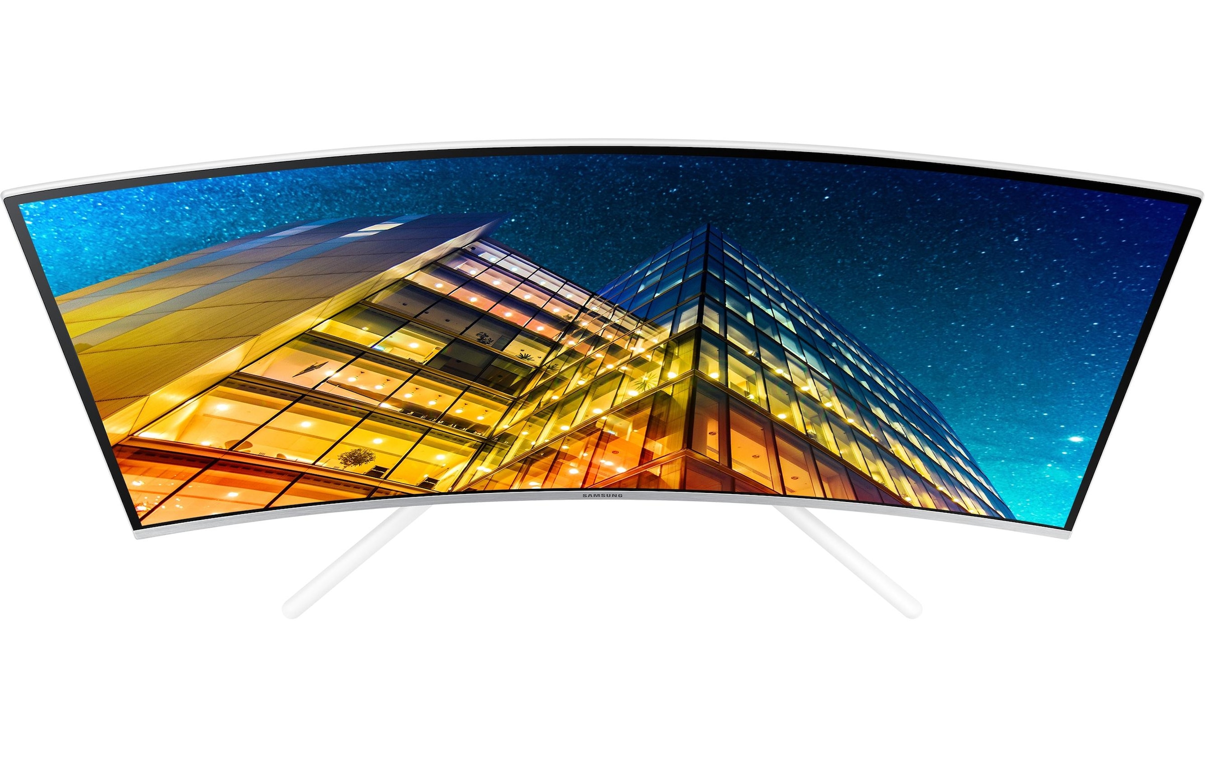 Samsung Curved-LED-Monitor »Samsung LU32R591CWPXEN-W«, 79,69 cm/31,5 Zoll, 3840 x 2160 px, 4K Ultra HD, 4 ms Reaktionszeit, 60 Hz