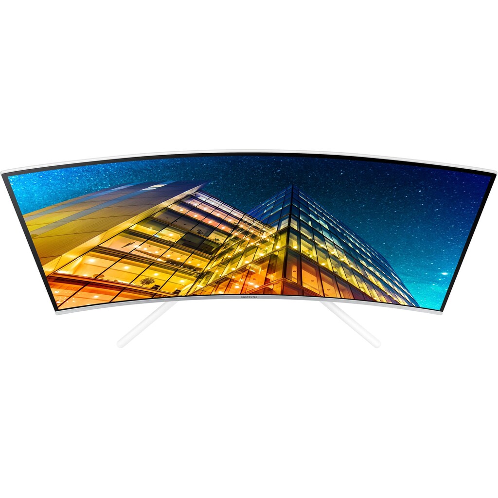 Samsung Curved-LED-Monitor »Samsung LU32R591CWPXEN-W«, 79,69 cm/31,5 Zoll, 3840 x 2160 px, 4K Ultra HD, 4 ms Reaktionszeit, 60 Hz