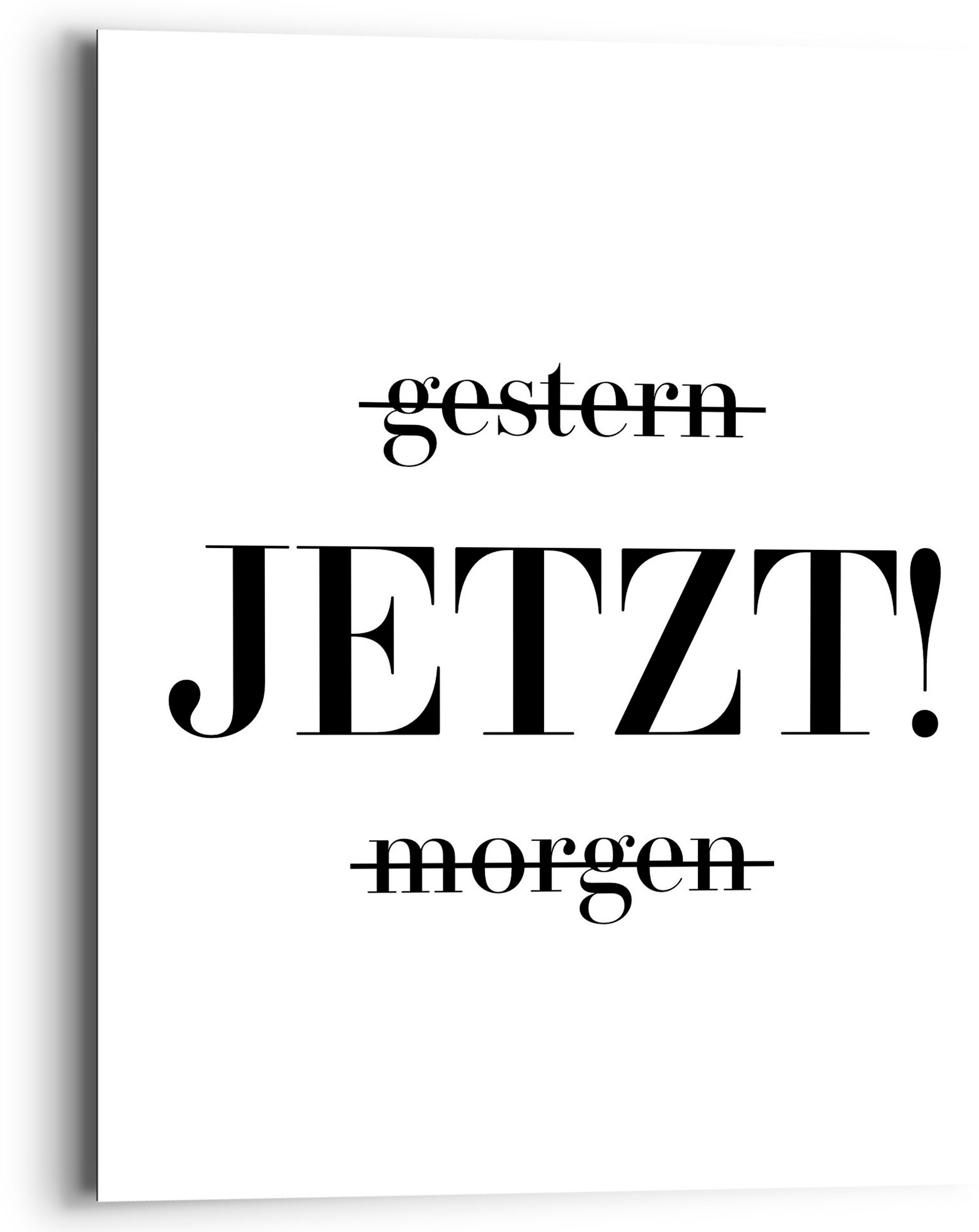 Image of Reinders! Holzbild »Jetzt«, (1 St.) bei Ackermann Versand Schweiz