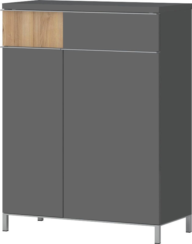 Image of GOODproduct Schuhschrank "Onyx" (H/B/T): 101/76/35,2cm, UV lackiert, mit Soft-Close-Funktion
