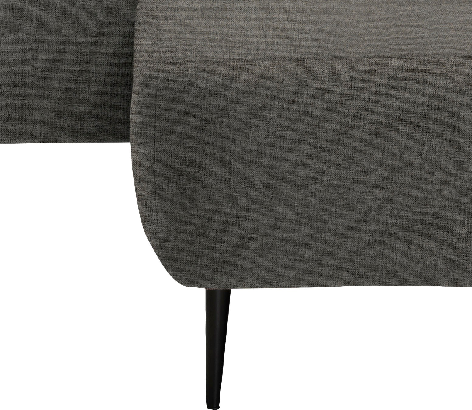 Home affaire Canapé d'angle »Lazio modern und bequem, schmale Armlehnen, tolle Detailverarbeitung« inklusive Armlehnenverstellfunktion, 4x Zierkissen gratis
