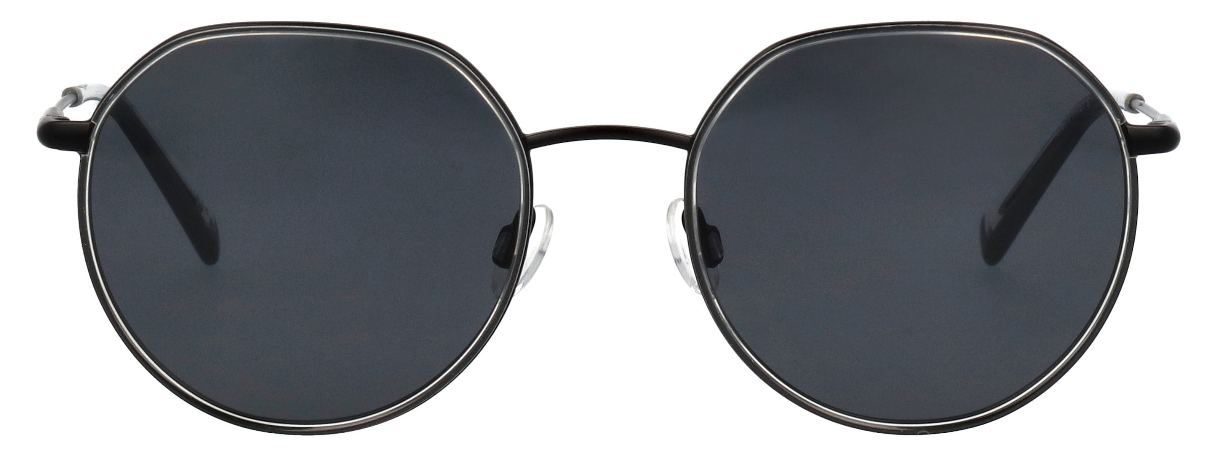 HUMPHREY´S eyewear Sonnenbrille »Modell 585355« Form Panto, Logoschriftzug auf Bügel, Kombifassung