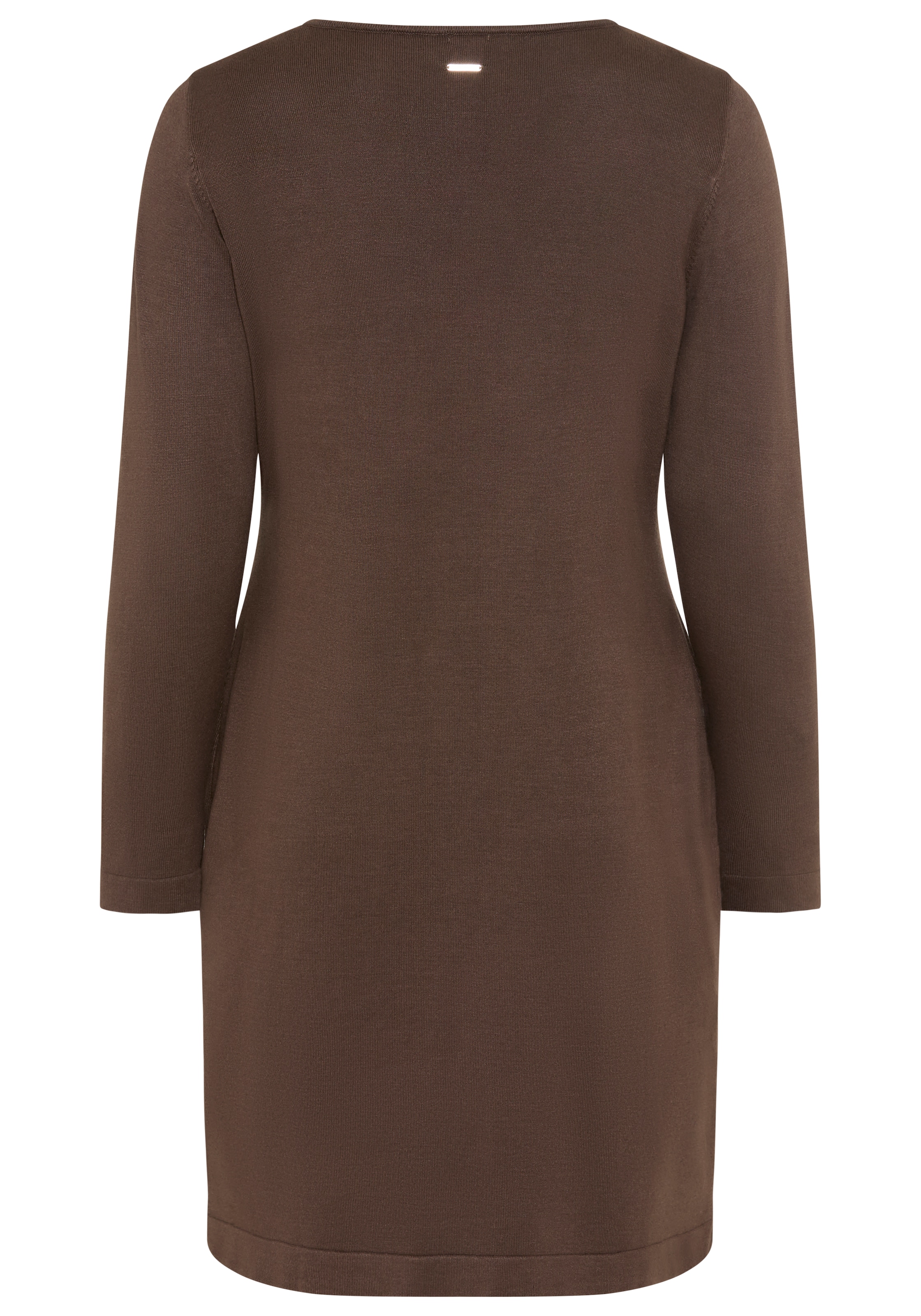 Laura Scott CURVE Robe en tricot »Grosse Grössen« avec décolleté en V profond en mélange de viscose douillet