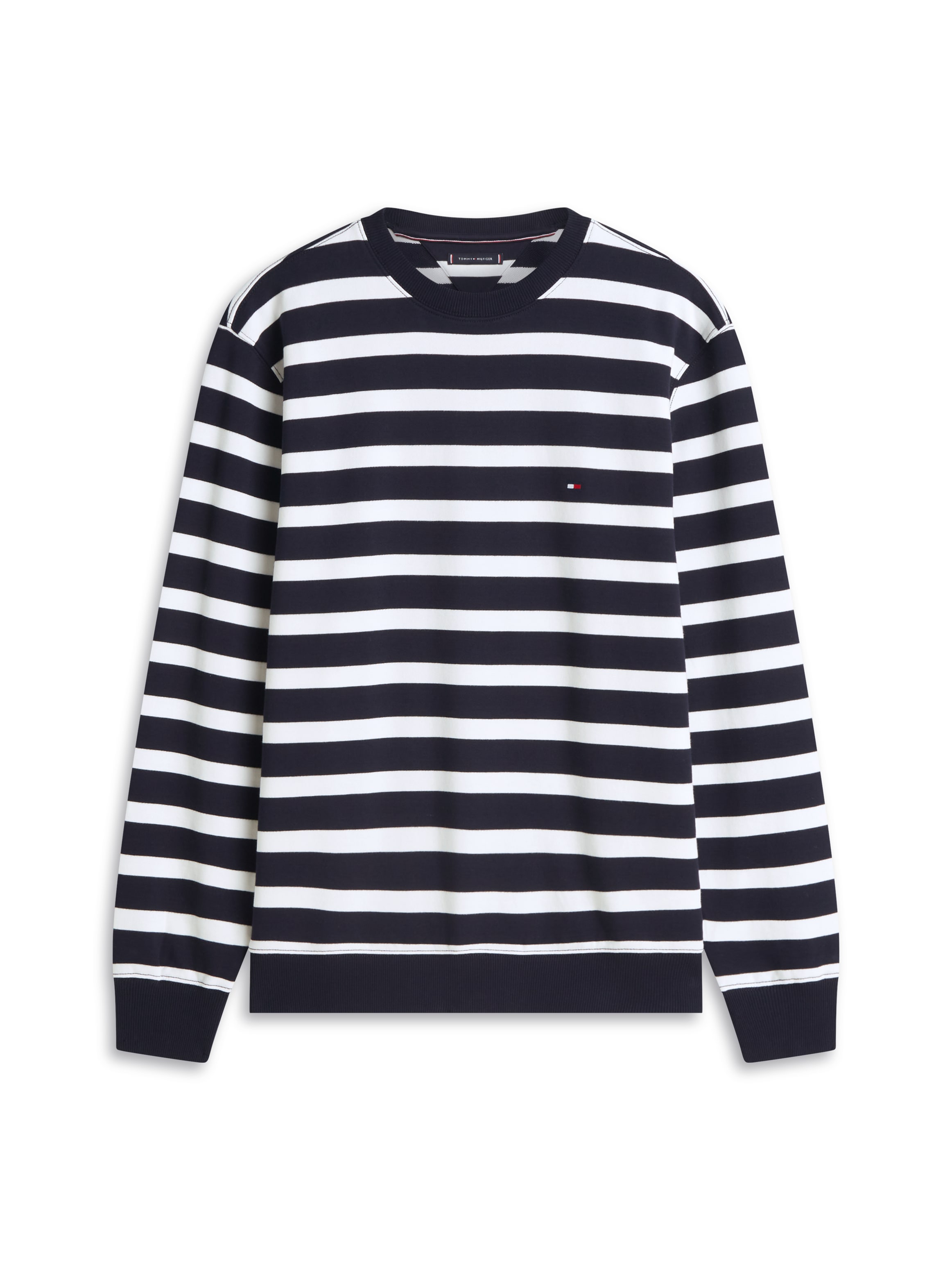 Tommy Hilfiger Sweatshirt »TERRY BLOCK«, Regular fit mit Rundhalsausschnitt
