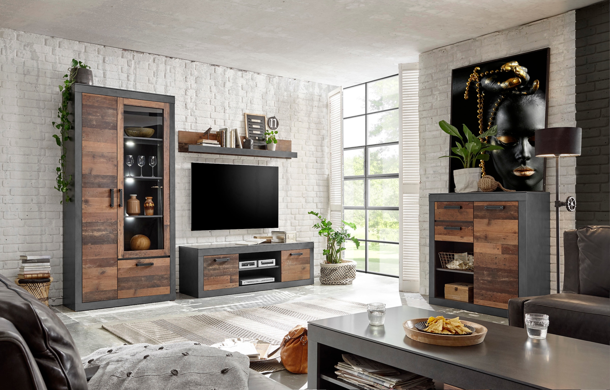 Home affaire Kommode »BROOKLYN« Breite ca. 92 cm