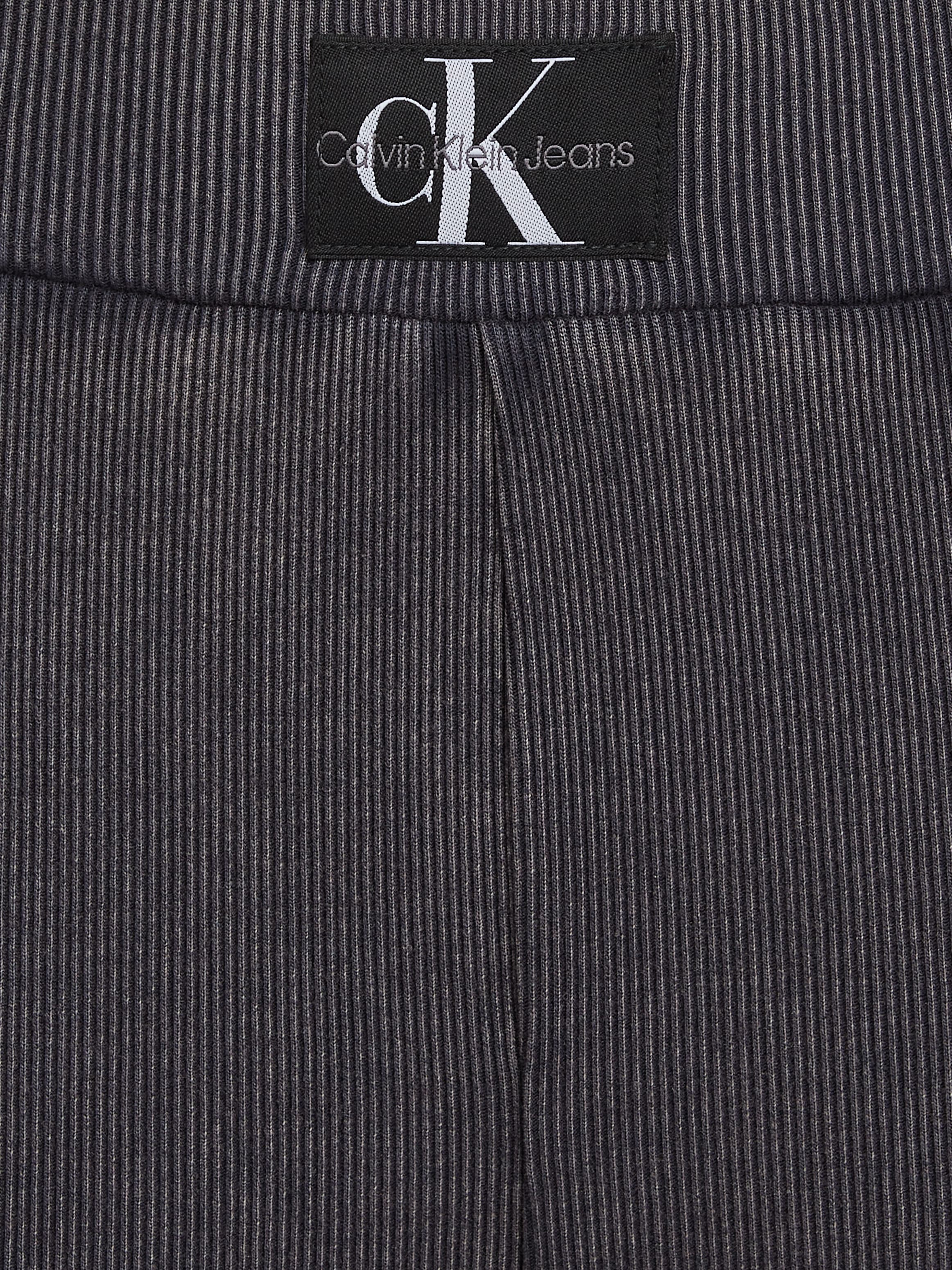 Calvin Klein Jeans Relaxhose »WASHED RIB WOVEN LABEL PANT«, mit Markenlabel