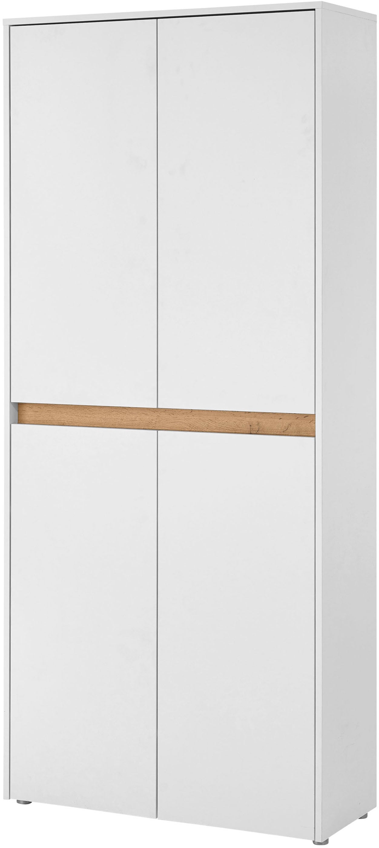 Home affaire Schuhschrank »City/Giron, modernes Schuhregal, Schrank für 32 Schuhe, Schuhkommode« acht Schuhfächer, viel Stauraum, 93 cm breit